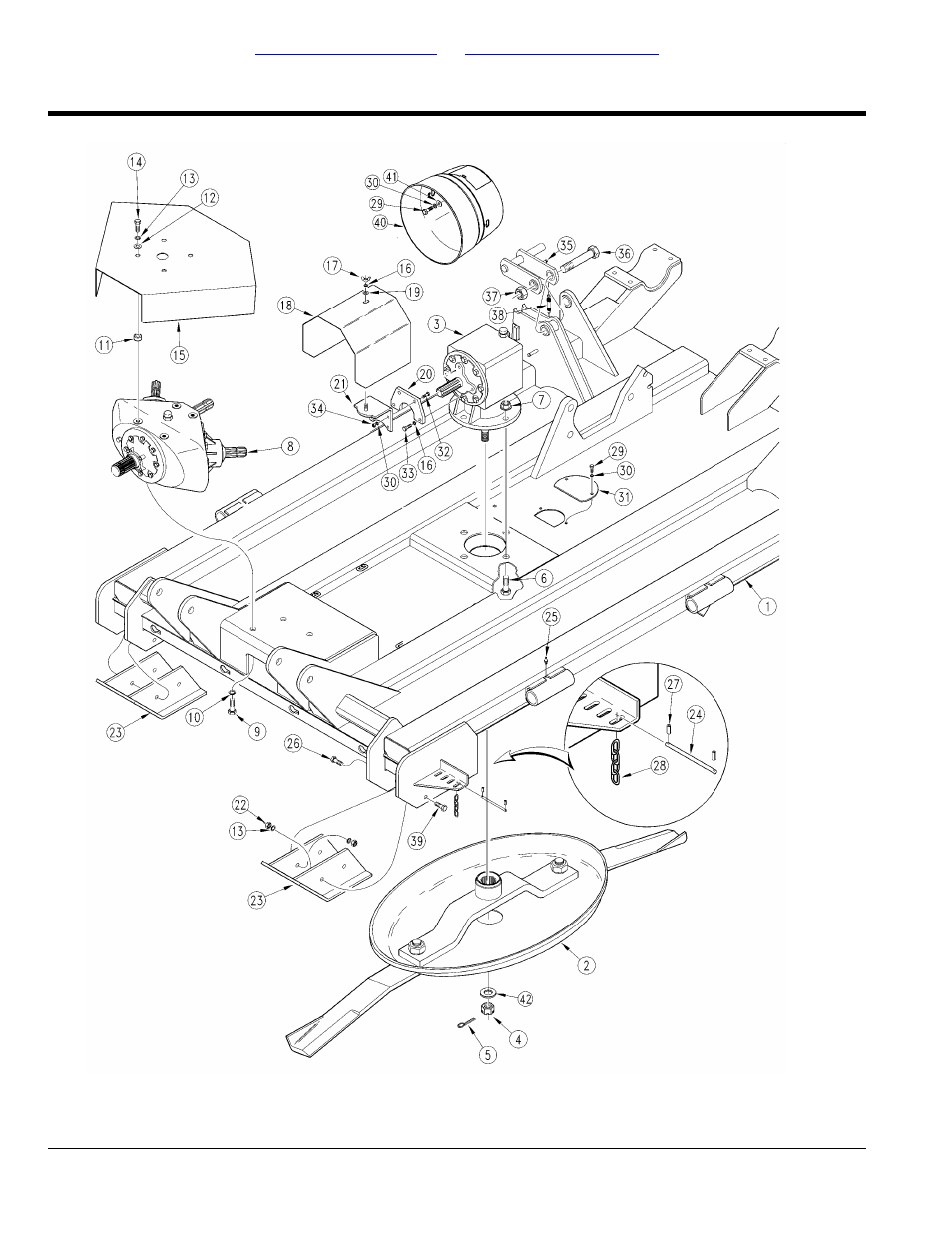 Deck center (s/n 160143+), Table of contents part number index | Land Pride Rotary Cutters RCF45180 User Manual | Page 18 / 260