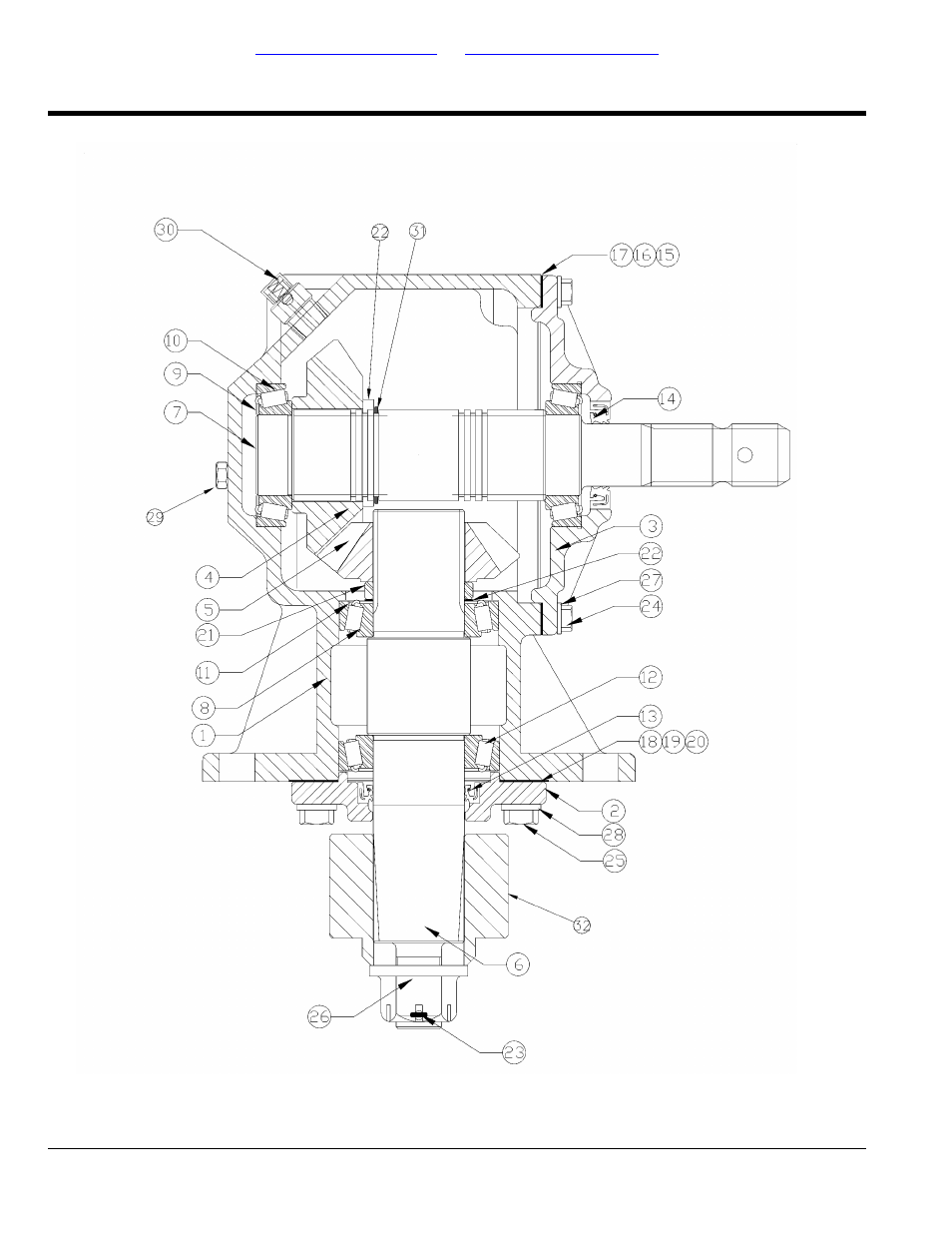 Gearbox right deck 1000 rpm (826-254c) omni, Table of contents part number index | Land Pride Rotary Cutters RCF45180 User Manual | Page 230 / 260