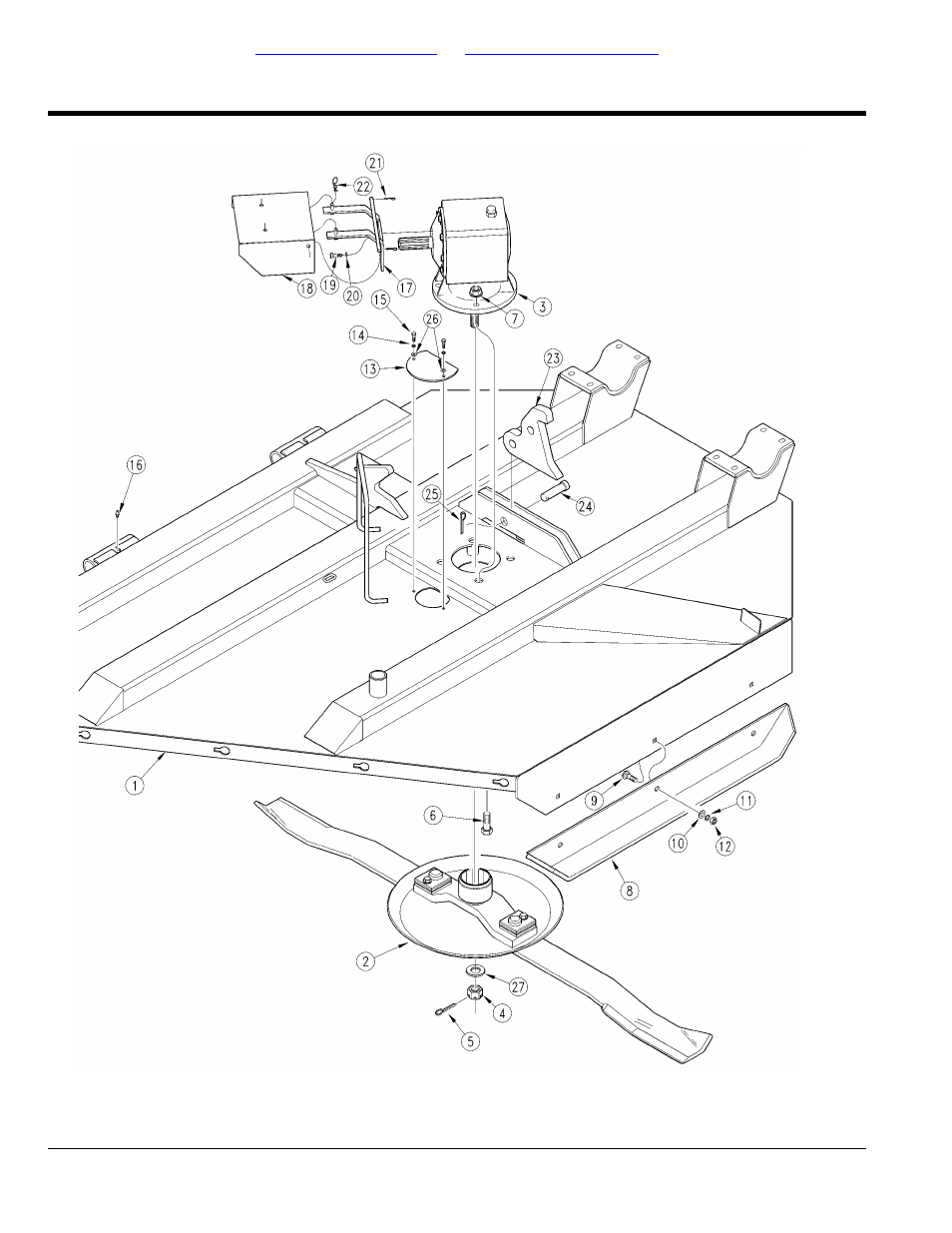 Deck left & right hand (s/n 119281 to 160142), Table of contents part number index | Land Pride Rotary Cutters RCF45180 User Manual | Page 26 / 260