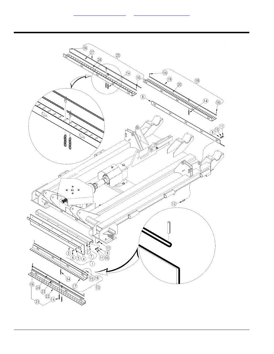 Guards center deck (s/n 160279+), Table of contents part number index | Land Pride Rotary Cutters RCF45180 User Manual | Page 46 / 260