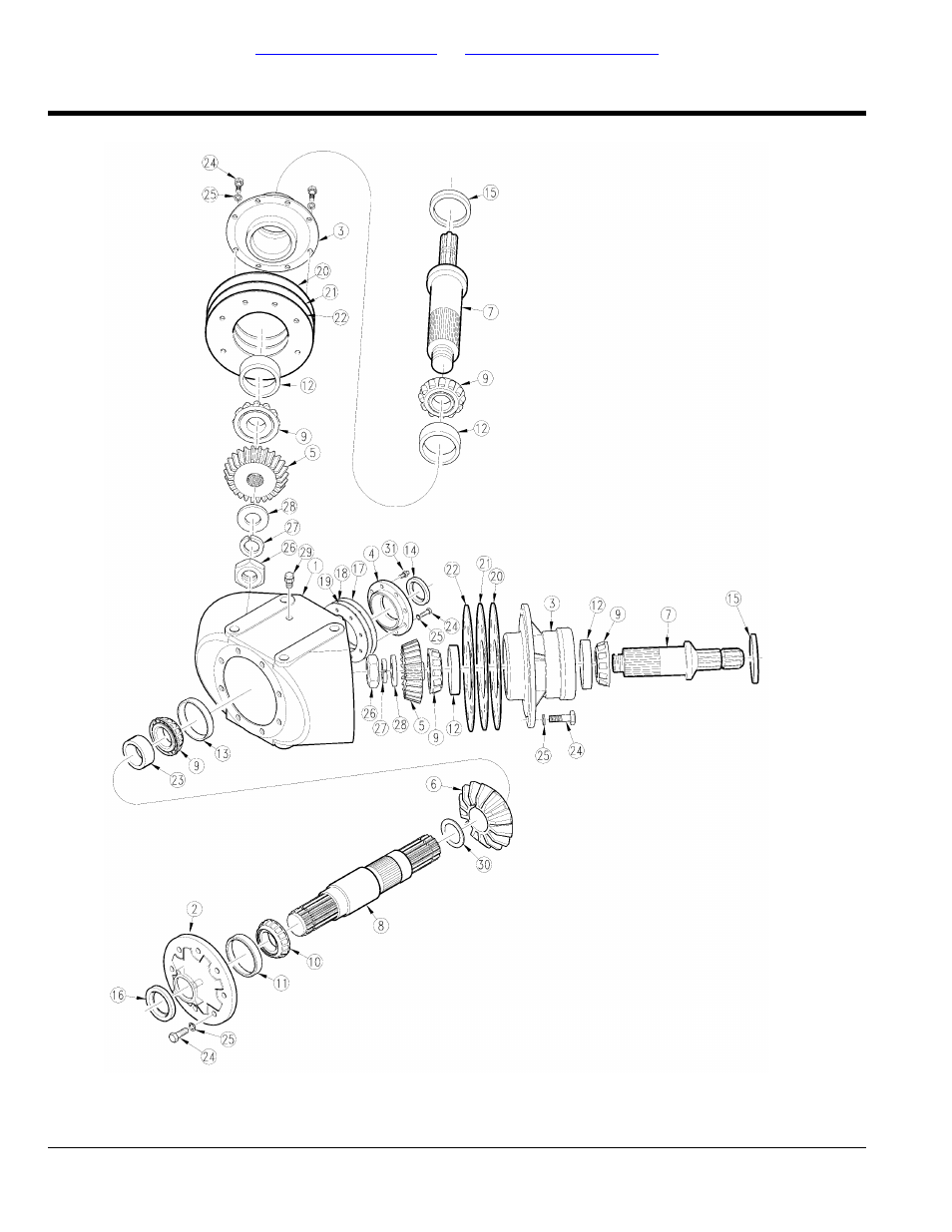 Gearbox divider 540 rpm (826-242c) omni, Table of contents part number index | Land Pride Rotary Cutters RCF45180 User Manual | Page 98 / 260