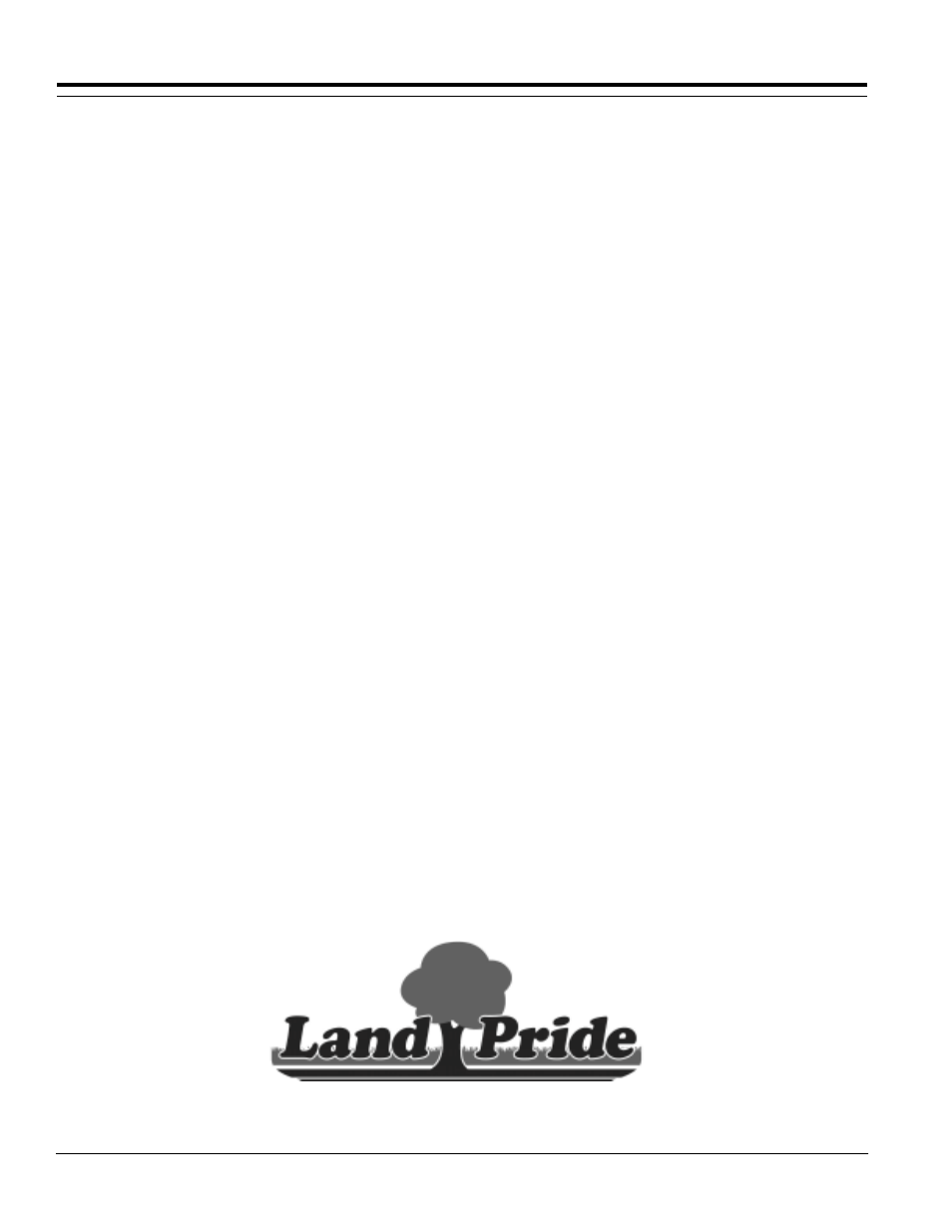 Land Pride Box Scrapers HR35 User Manual | Page 20 / 20