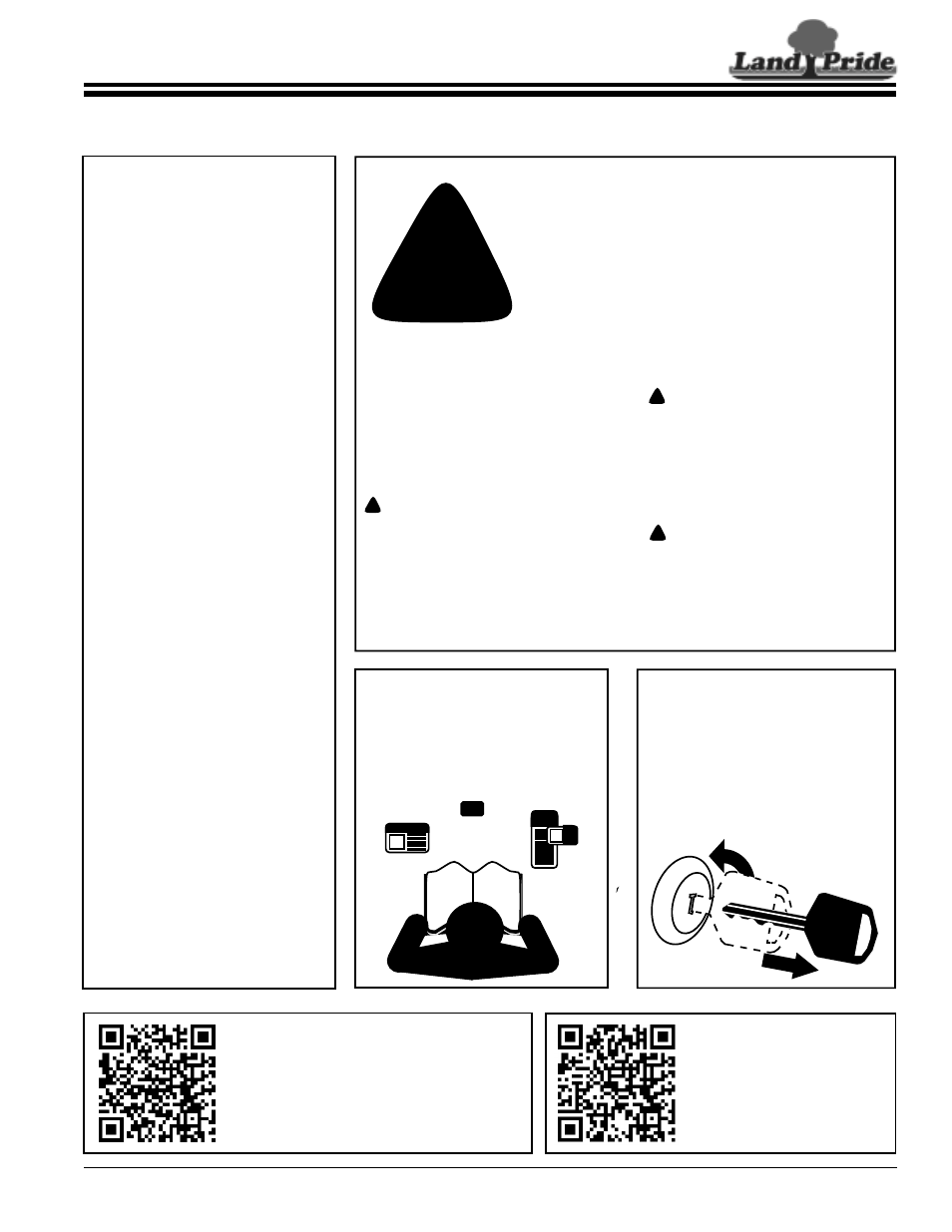Land Pride Box Scrapers HR35 User Manual | Page 3 / 20