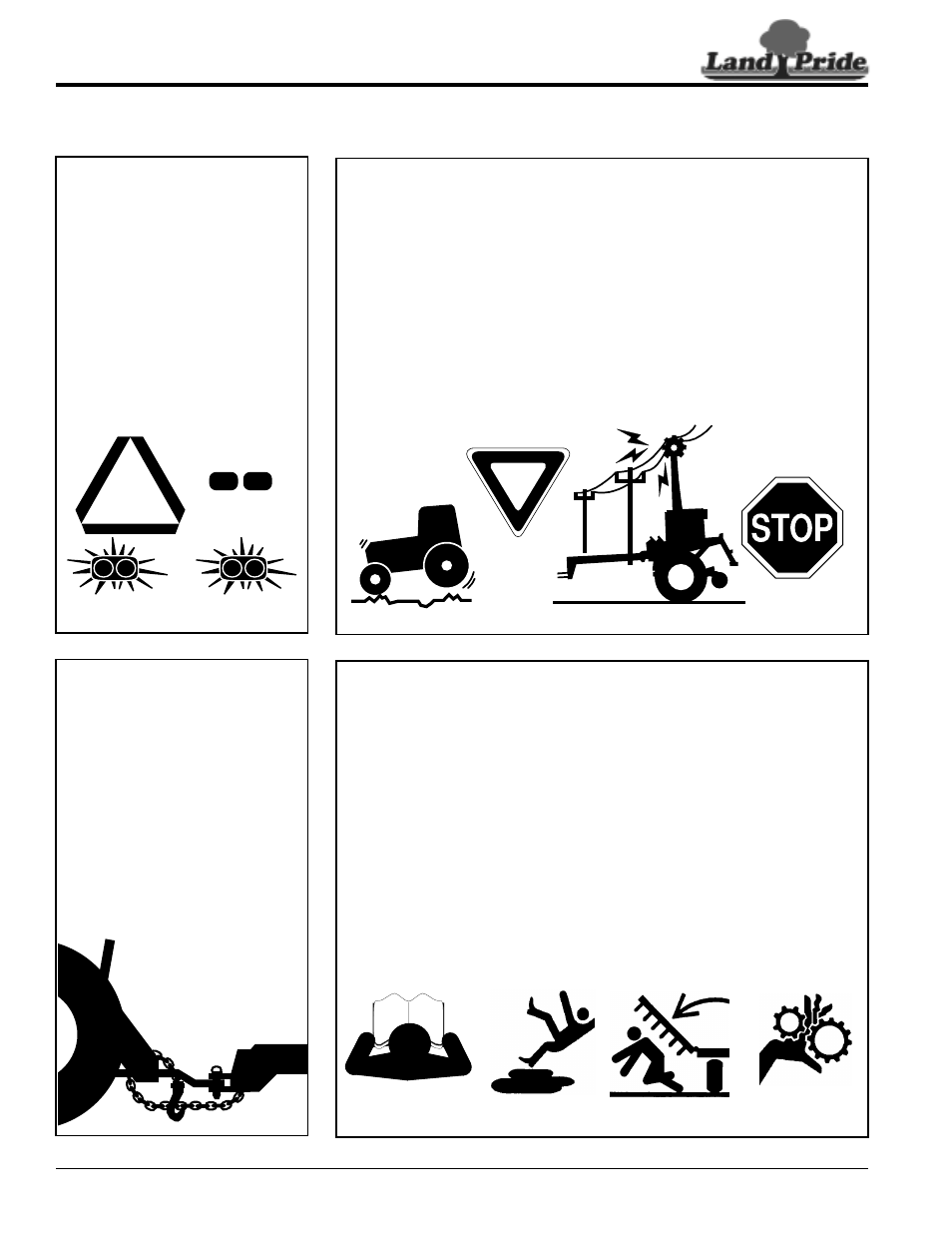 Land Pride Box Scrapers HR35 User Manual | Page 4 / 20