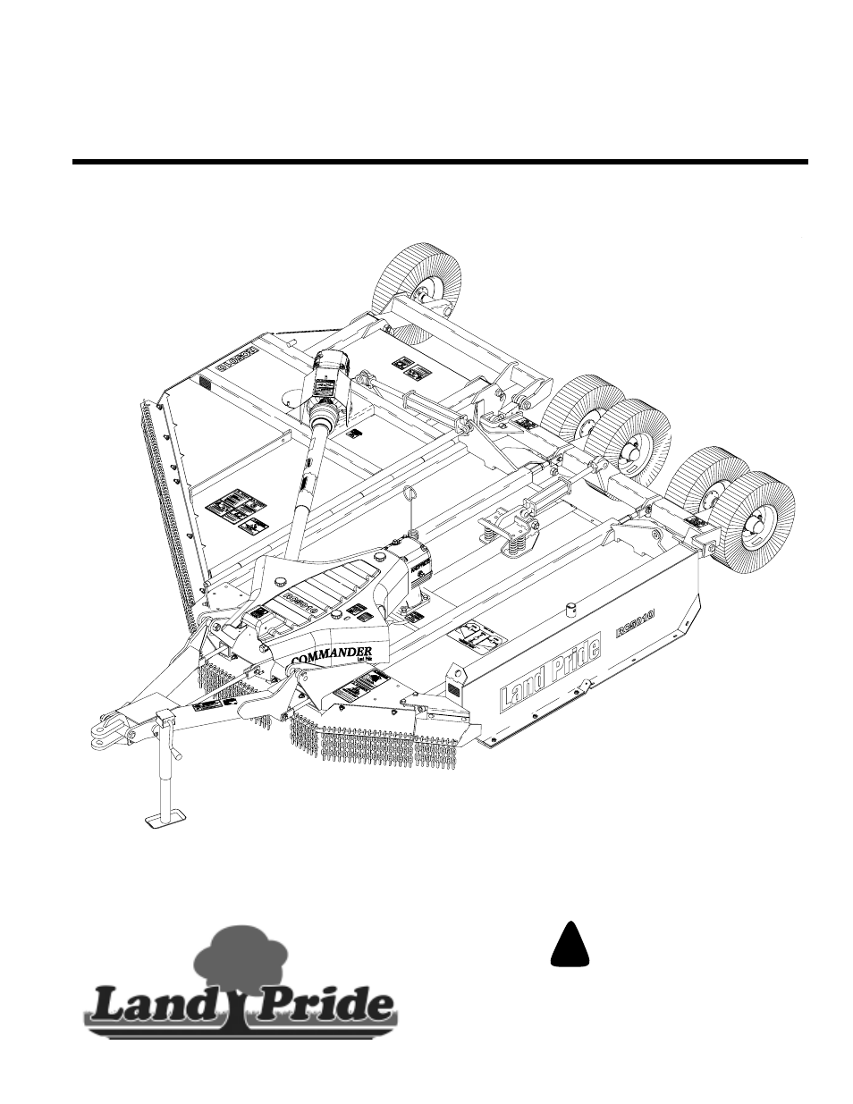 Land Pride RC5010 User Manual | 46 pages