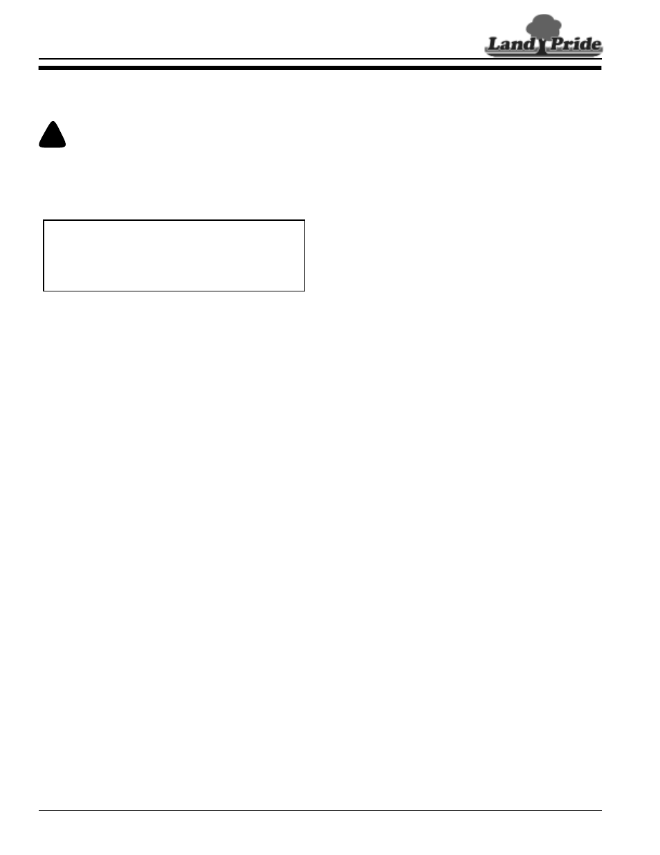 Section 4: options, Safety guard options, Danger | Table of contents safety guard options | Land Pride RC5010 User Manual | Page 26 / 46