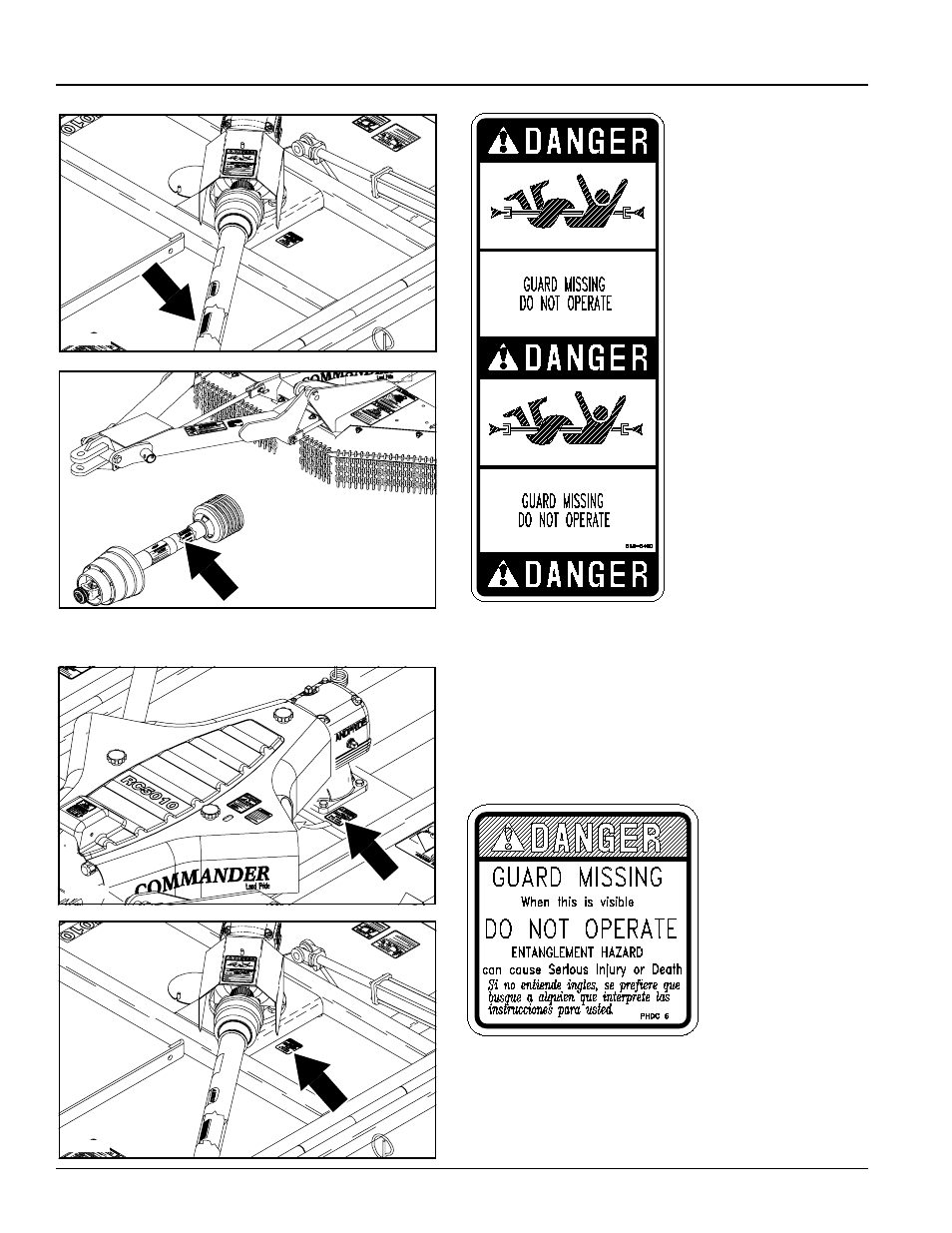 Land Pride RC5010 User Manual | Page 8 / 46