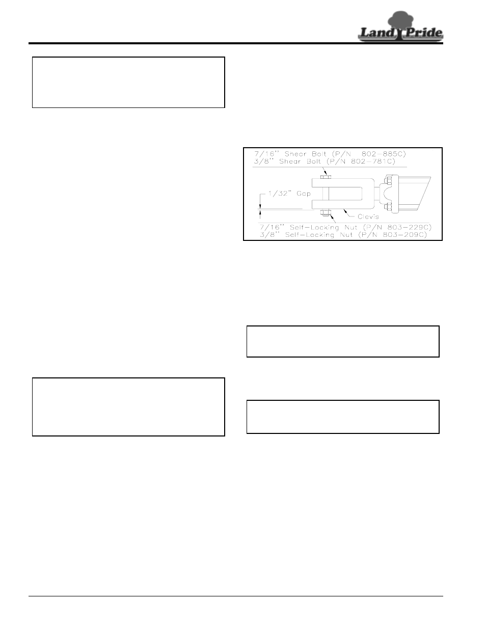 Land Pride RCP2660 User Manual | Page 34 / 62