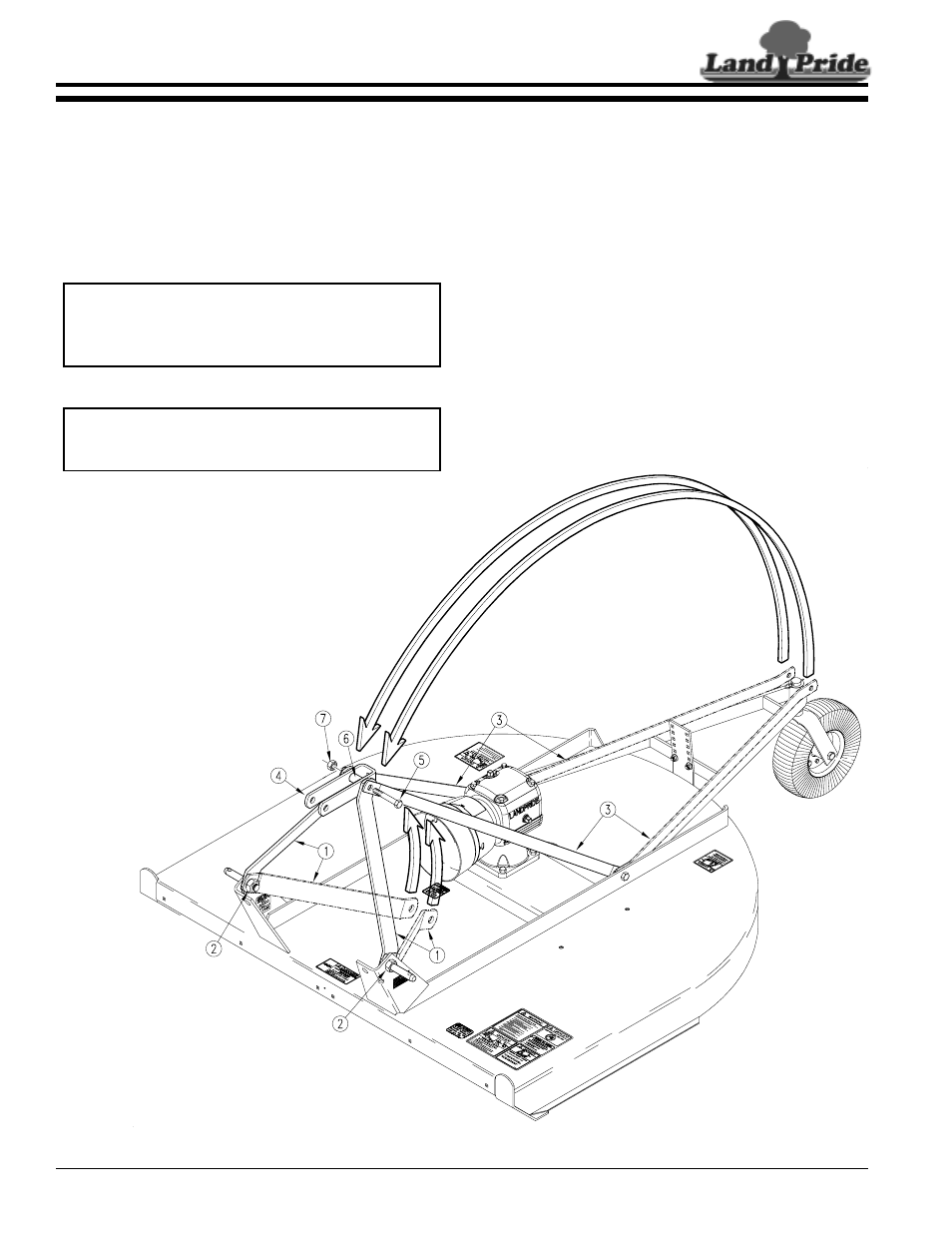 Land Pride RCR1572 User Manual | Page 10 / 28