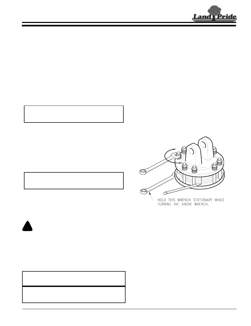 Section 4: maintenance and lubrication, Maintenance, Service cutting blades | Driveline protection, Clutch run-in, Section 4: maintenance and lubrication 17, Caution, Table of contents maintenance | Land Pride RCR1572 User Manual | Page 19 / 28