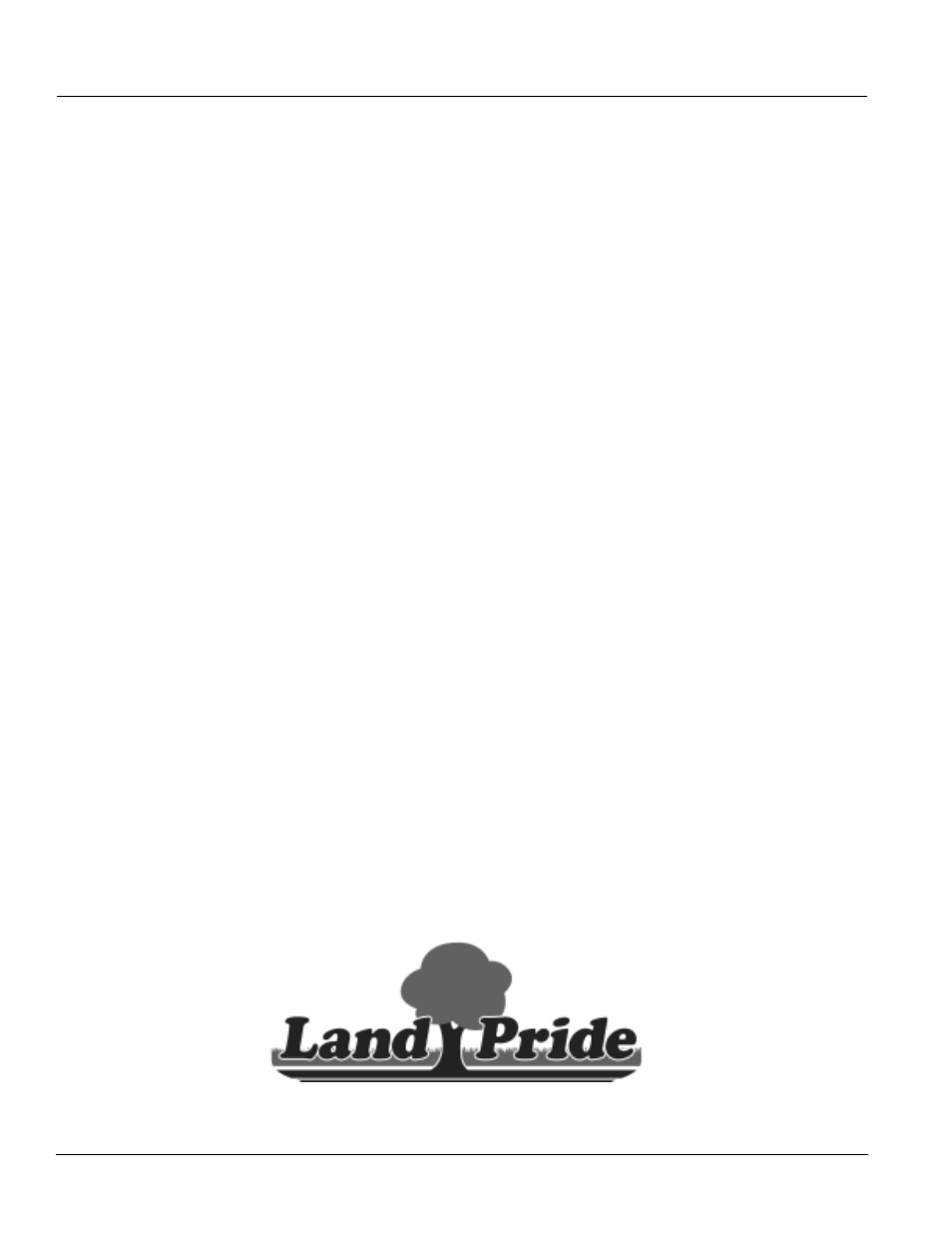 Land Pride FDR3590 User Manual | Page 30 / 30