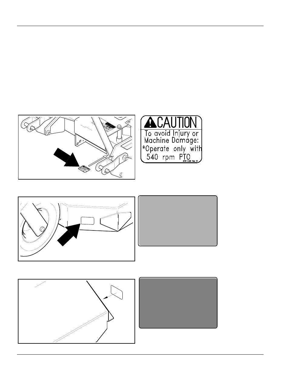 Safety labels, Table of contents safety labels, 130c | 229c, 230c | Land Pride FDR3590 User Manual | Page 6 / 30