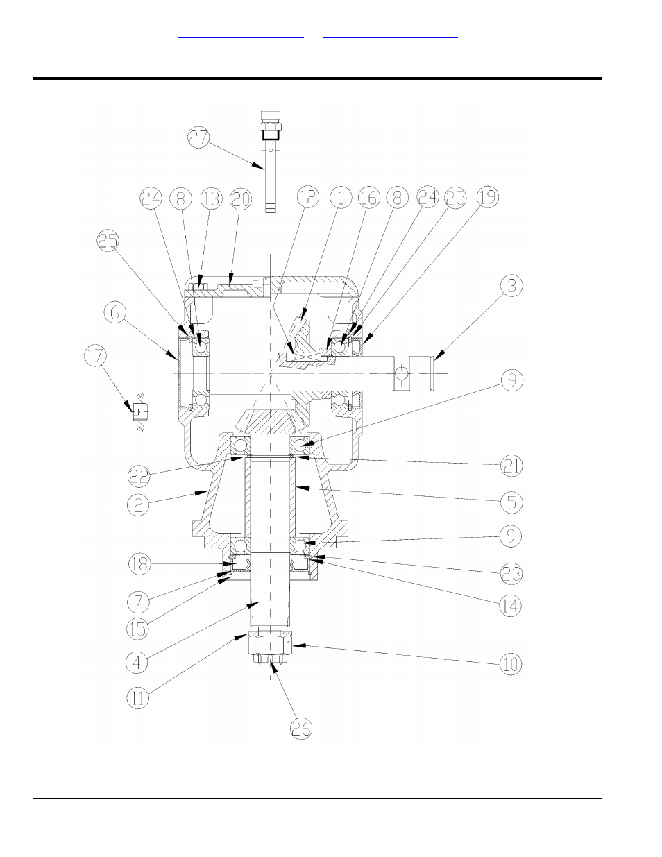 Gearbox (826-383c) comer (service only), Table of contents part number index | Land Pride Rotary Cutter RC15 User Manual | Page 130 / 172