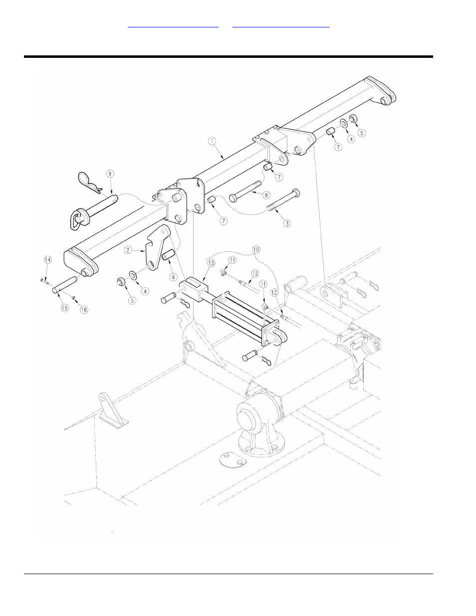 Pull type rear axle, Table of contents part number index | Land Pride Rotary Cutter RC15 User Manual | Page 22 / 172