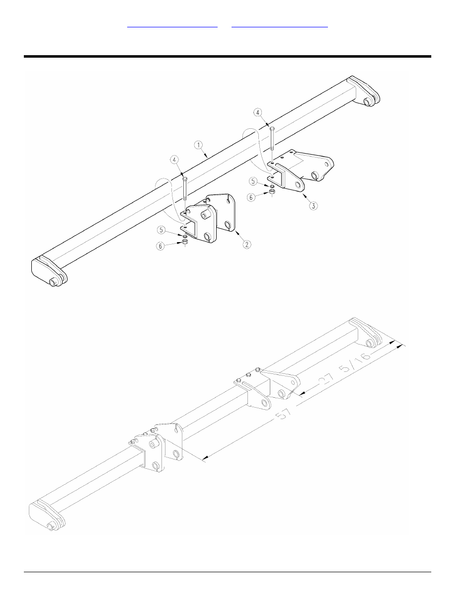 Pull type rear axle mount, Table of contents part number index | Land Pride Rotary Cutter RC15 User Manual | Page 24 / 172