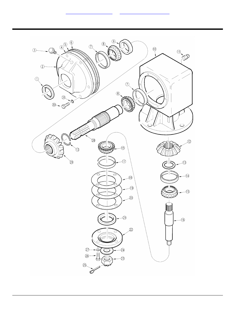 Gearbox (826-037c) omni, Table of contents part number index | Land Pride Rotary Cutter RC15 User Manual | Page 68 / 172
