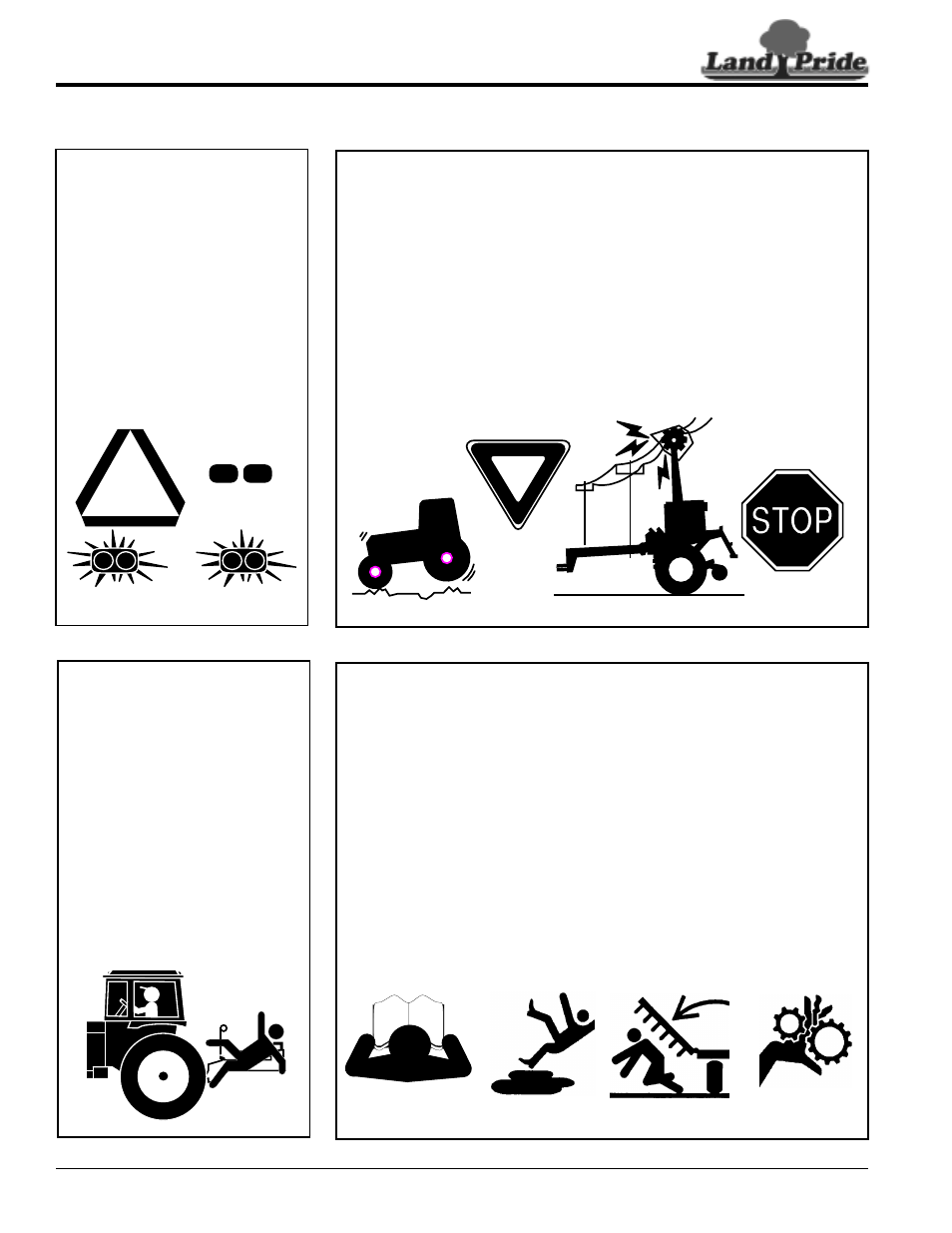 Land Pride Pallet Forks PF10 User Manual | Page 4 / 16