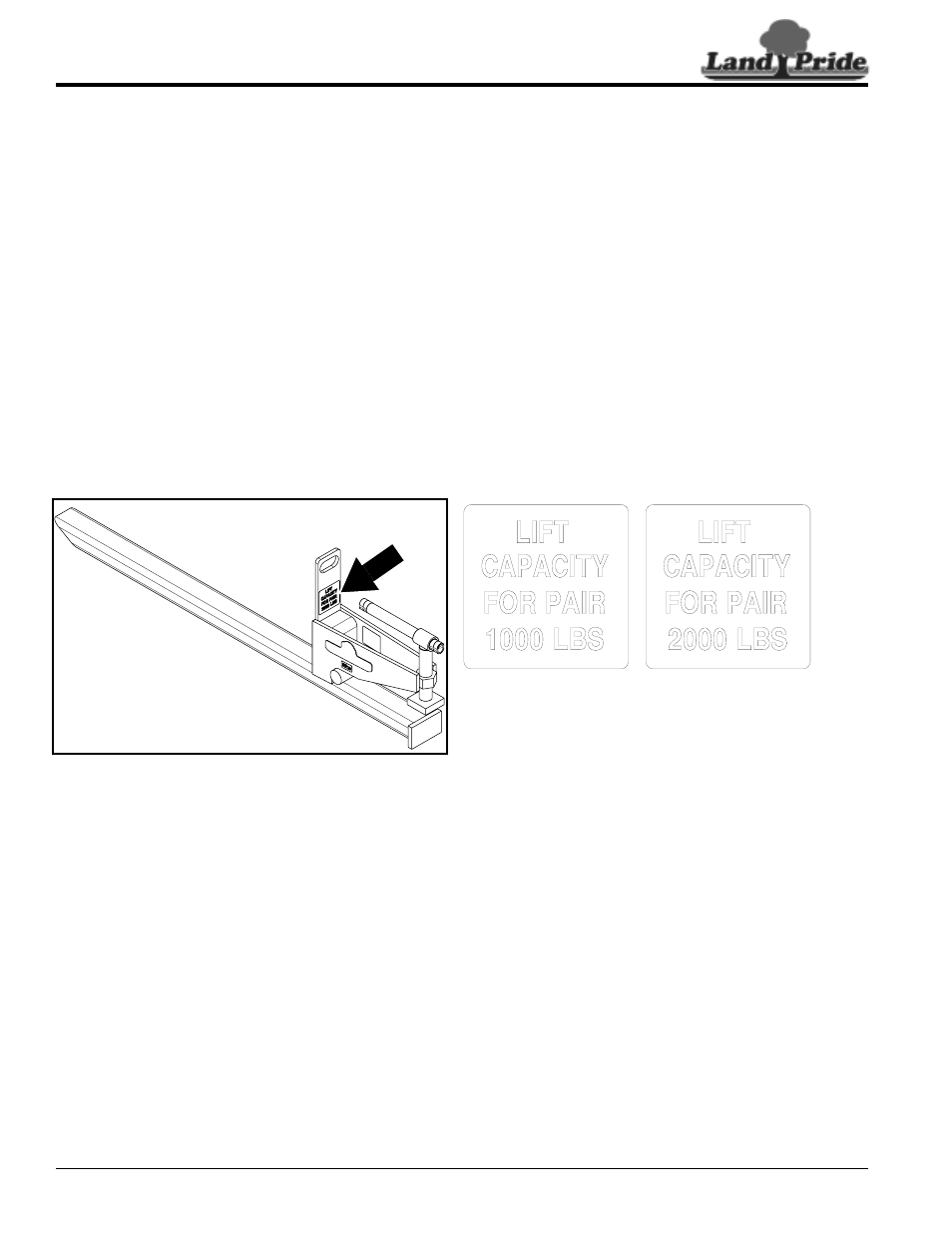 Safety labels, 143c | Land Pride Pallet Forks PF10 User Manual | Page 6 / 16