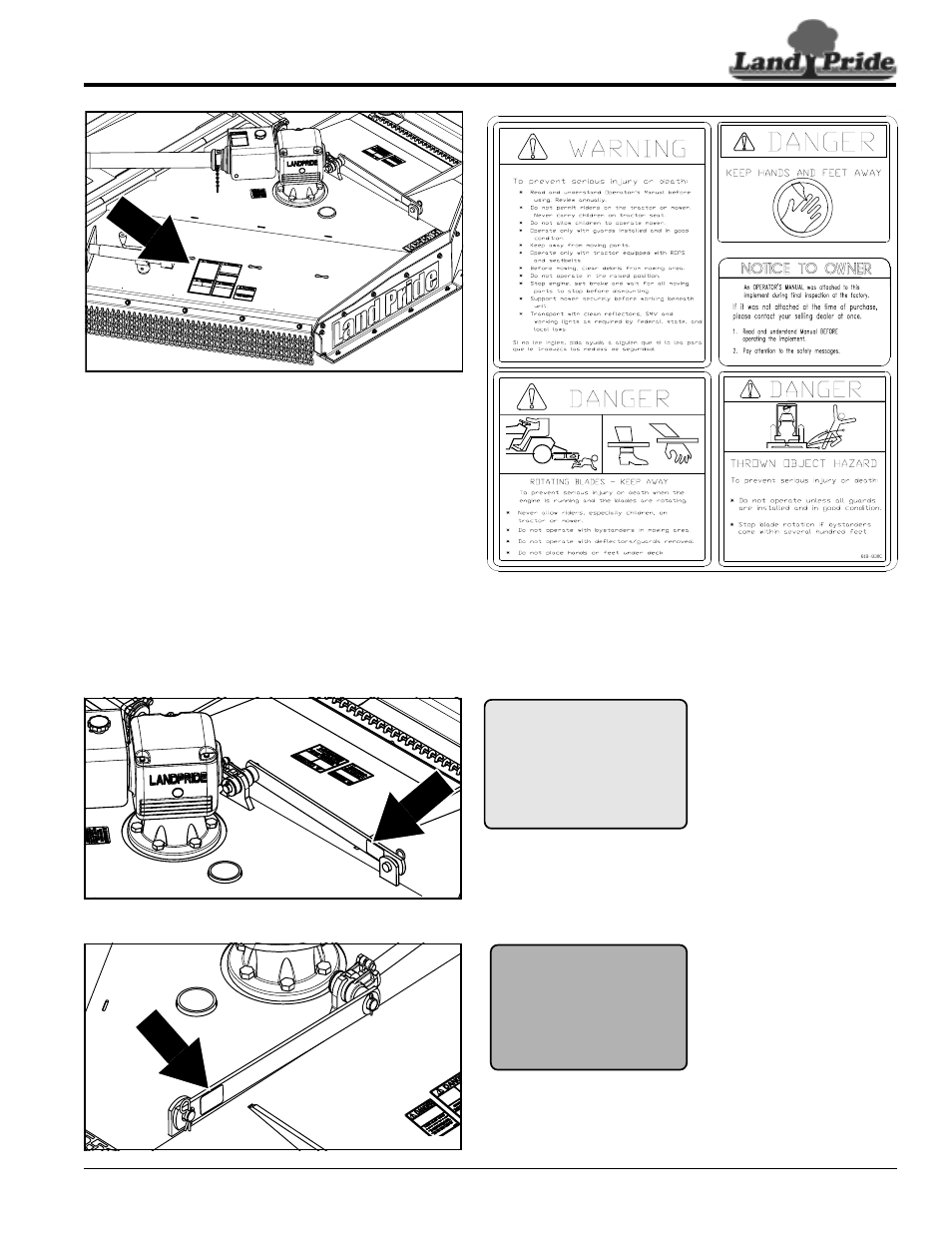 229c, 230c | Land Pride RC5515 User Manual | Page 7 / 54