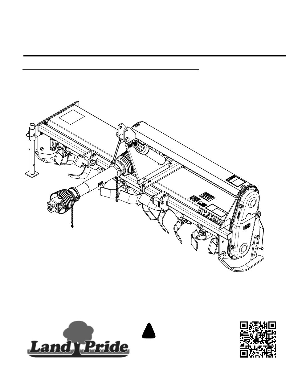 Land Pride 311-252M User Manual | 36 pages