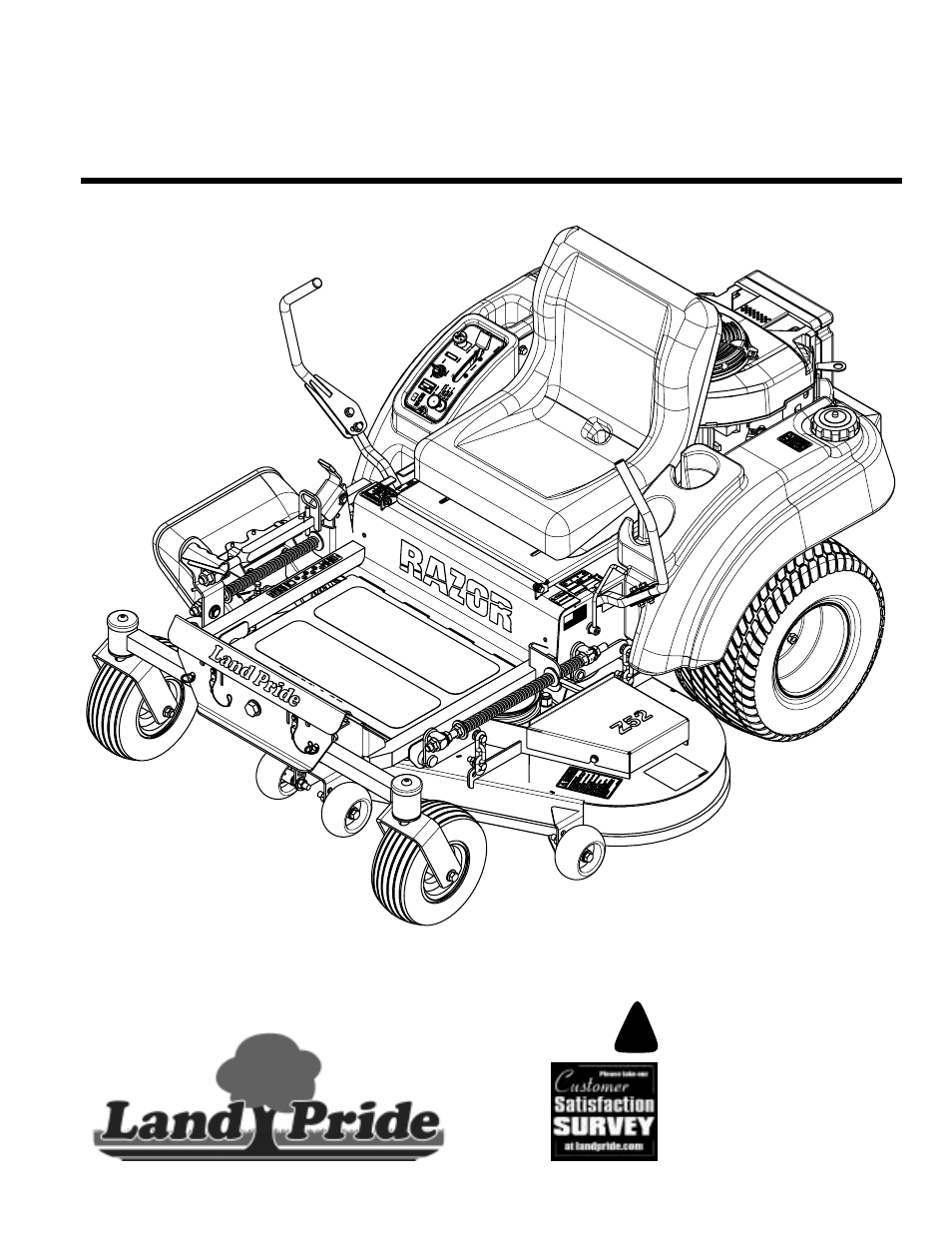 Land Pride Accu-Z Razor 357-044M User Manual | 48 pages