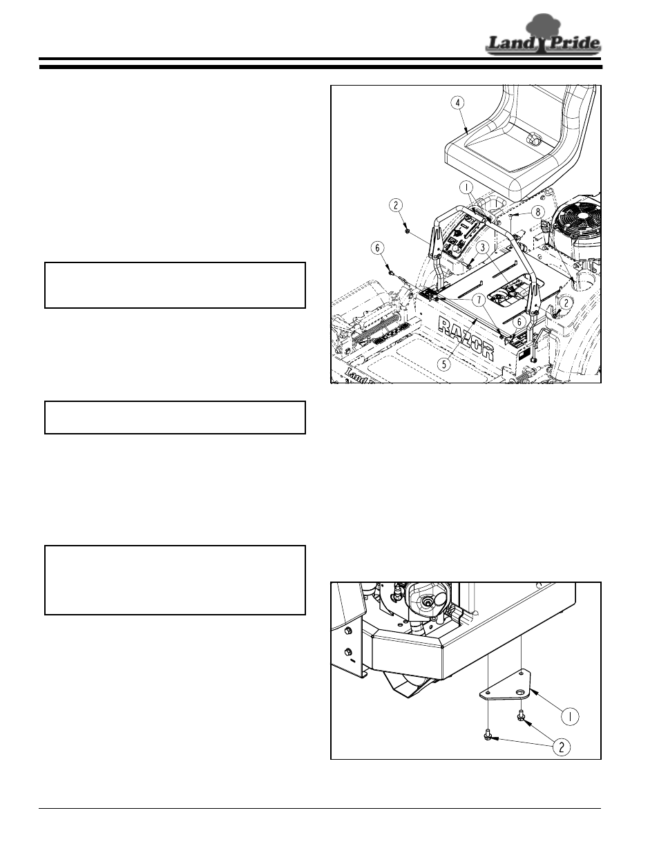 Land Pride Accu-Z Razor 357-044M User Manual | Page 10 / 48