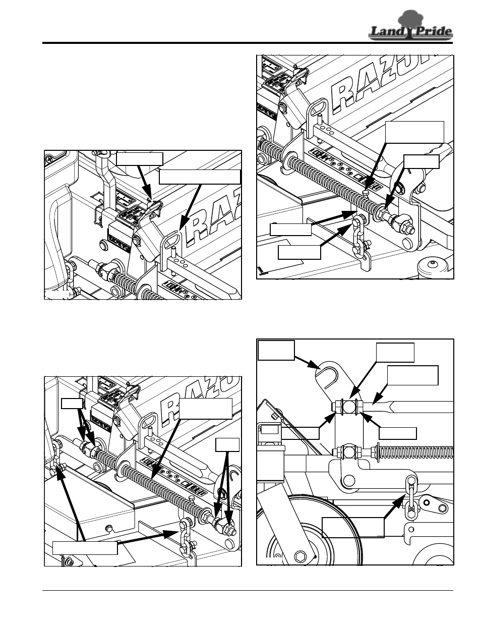 Land Pride Accu-Z Razor 357-044M User Manual | Page 25 / 48