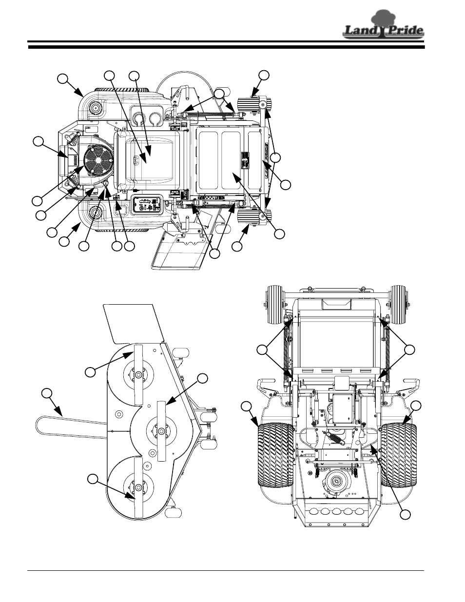 Land Pride Accu-Z Razor 357-044M User Manual | Page 28 / 48