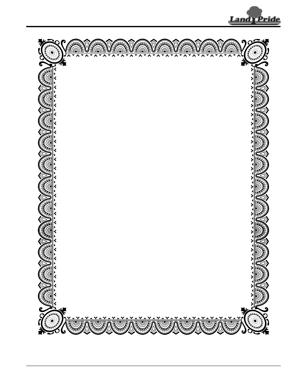 Warranty, Table of contents warranty | Land Pride Accu-Z Razor 357-044M User Manual | Page 47 / 48