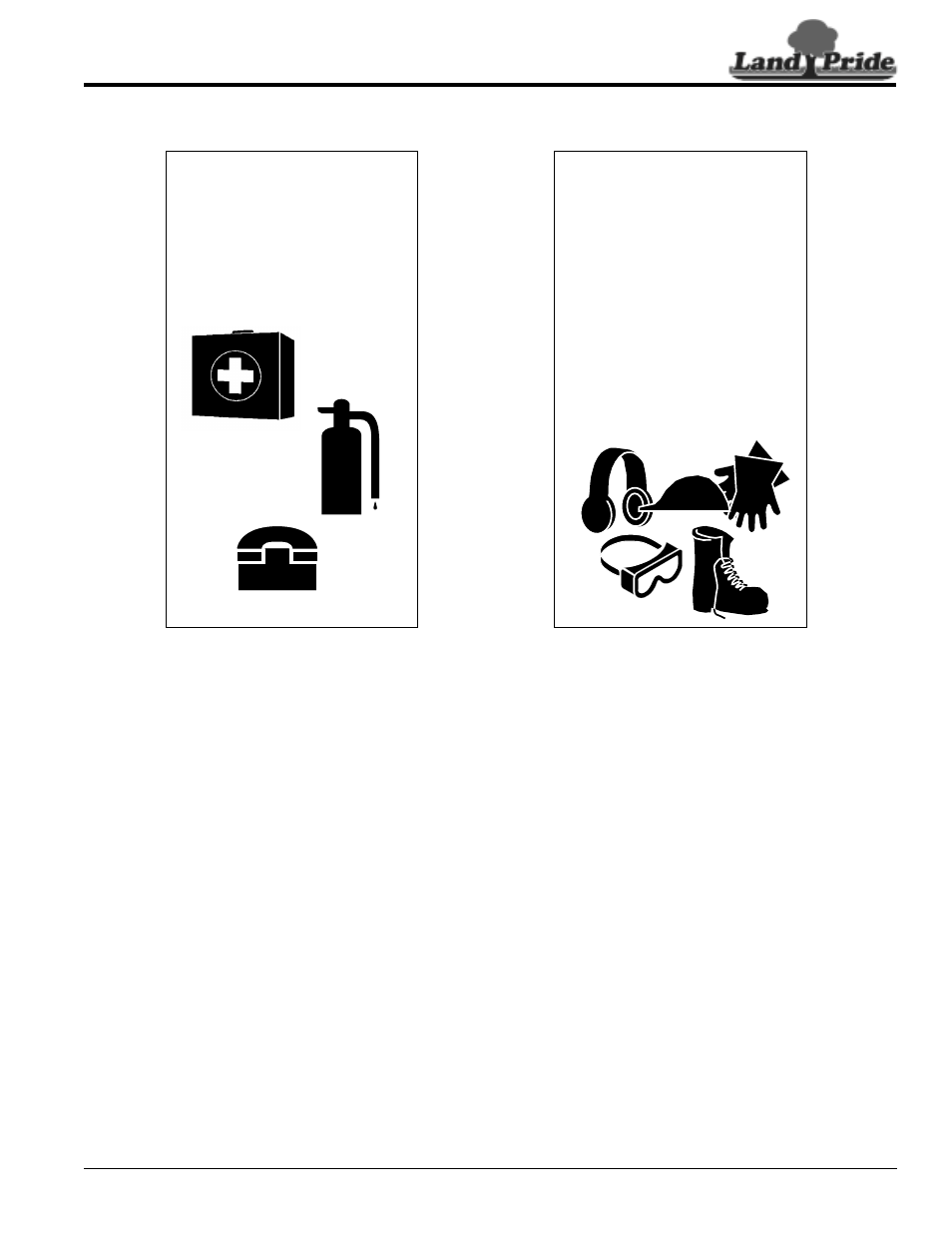 Land Pride Accu-Z Razor 357-044M User Manual | Page 5 / 48
