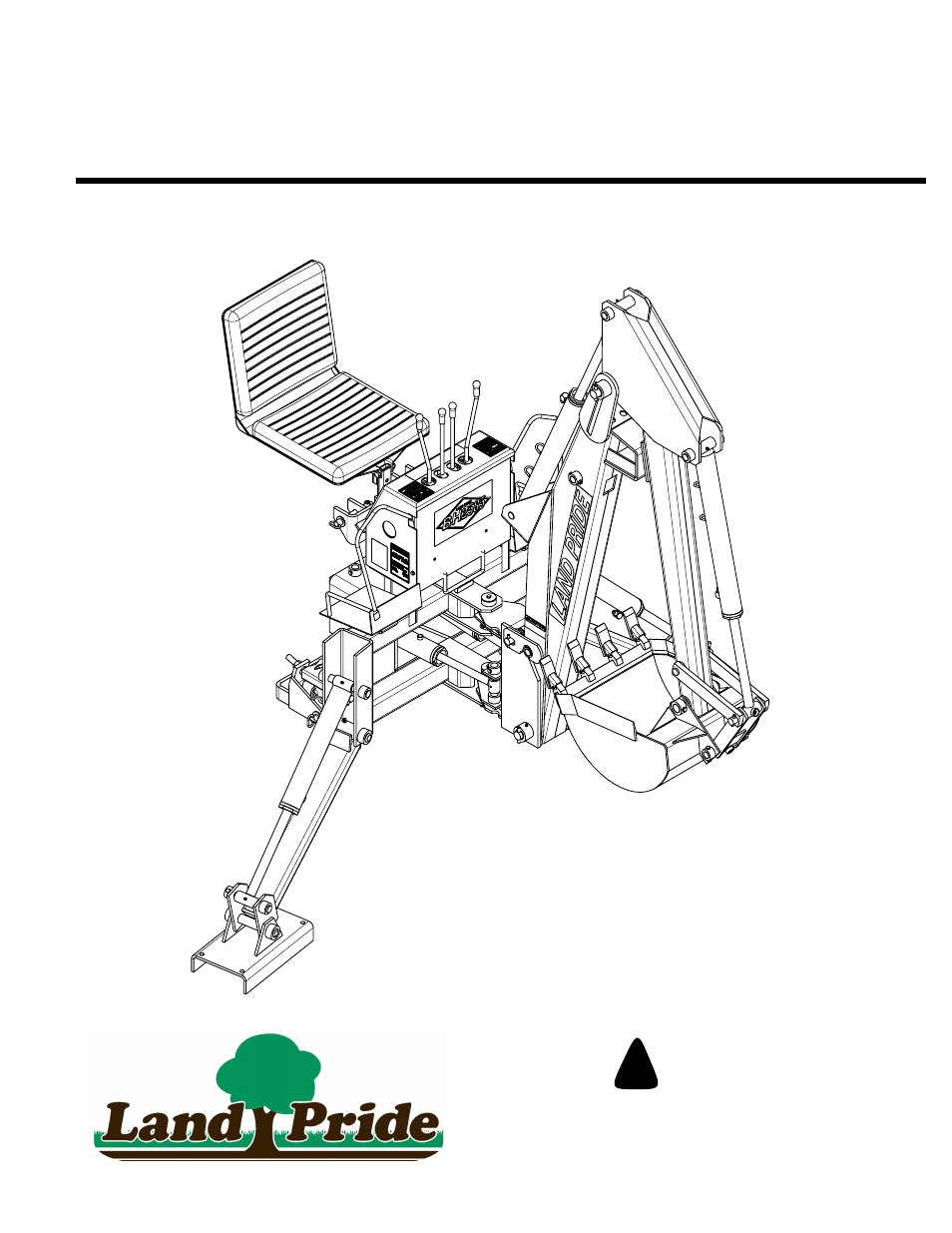 Land Pride Backhoes BH2585 User Manual | 34 pages