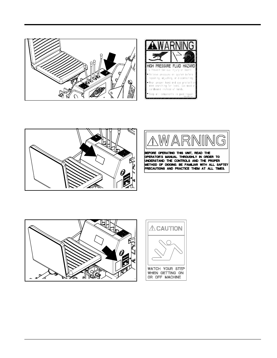 Land Pride Backhoes BH2585 User Manual | Page 7 / 34