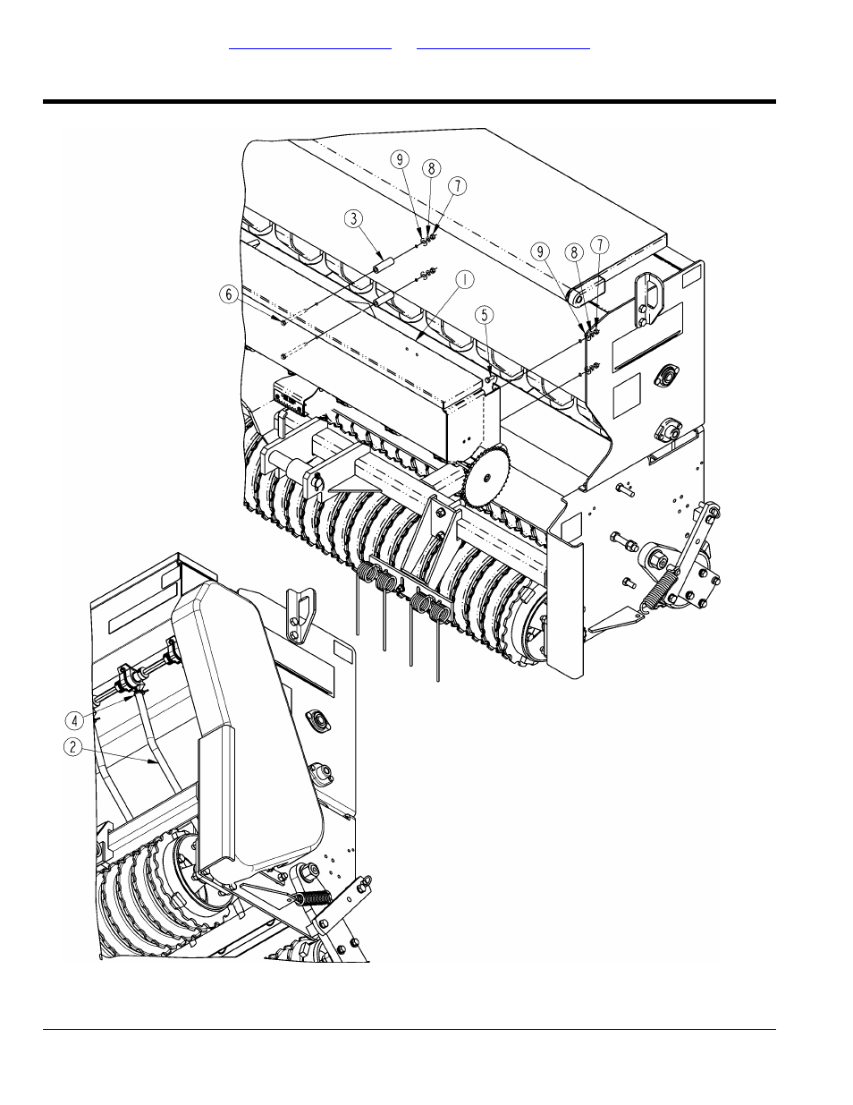 Small grass seed box to main box assemble s/n, Table of contents part number index | Land Pride PS2096 User Manual | Page 34 / 64