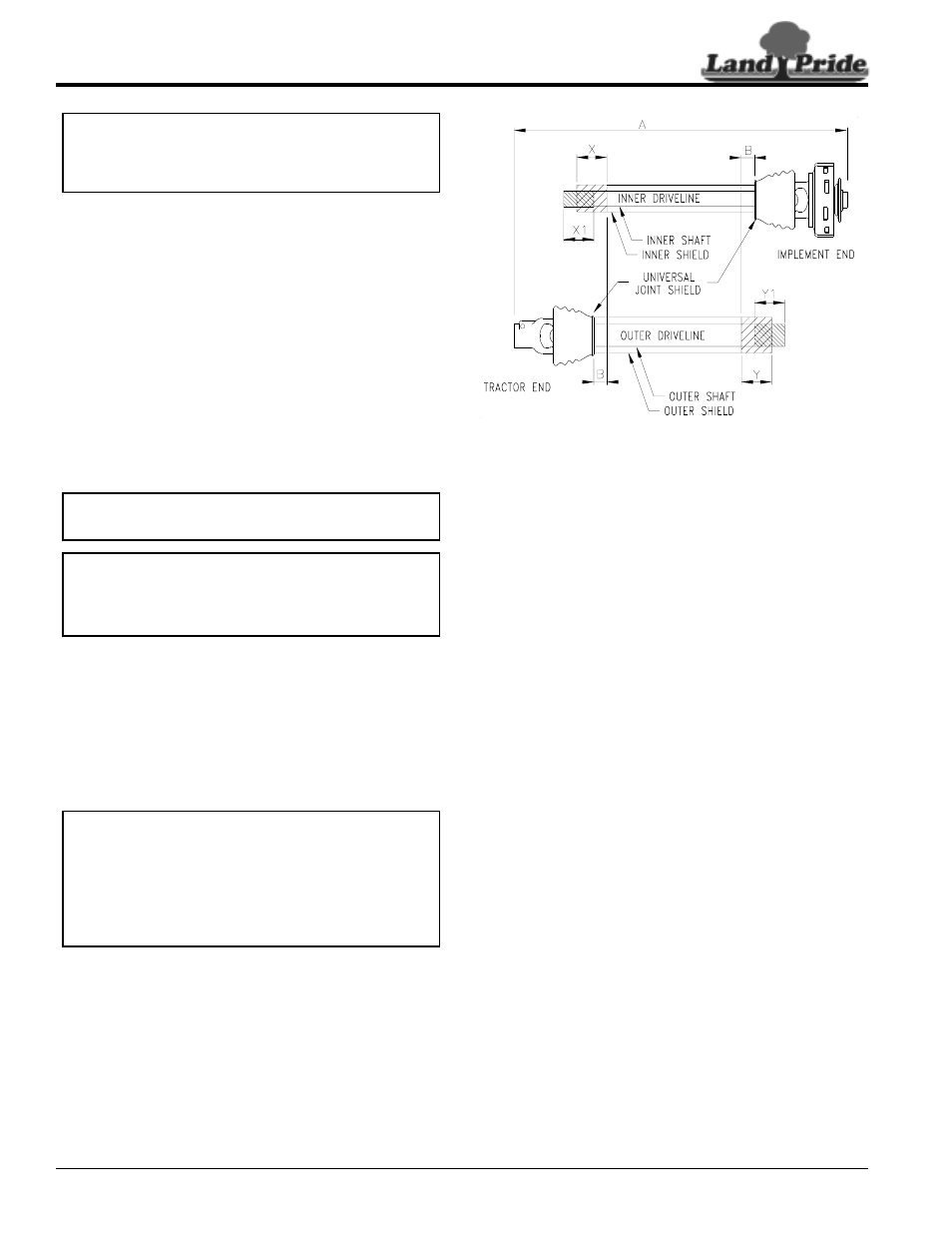 Land Pride RTR1042 User Manual | Page 16 / 38