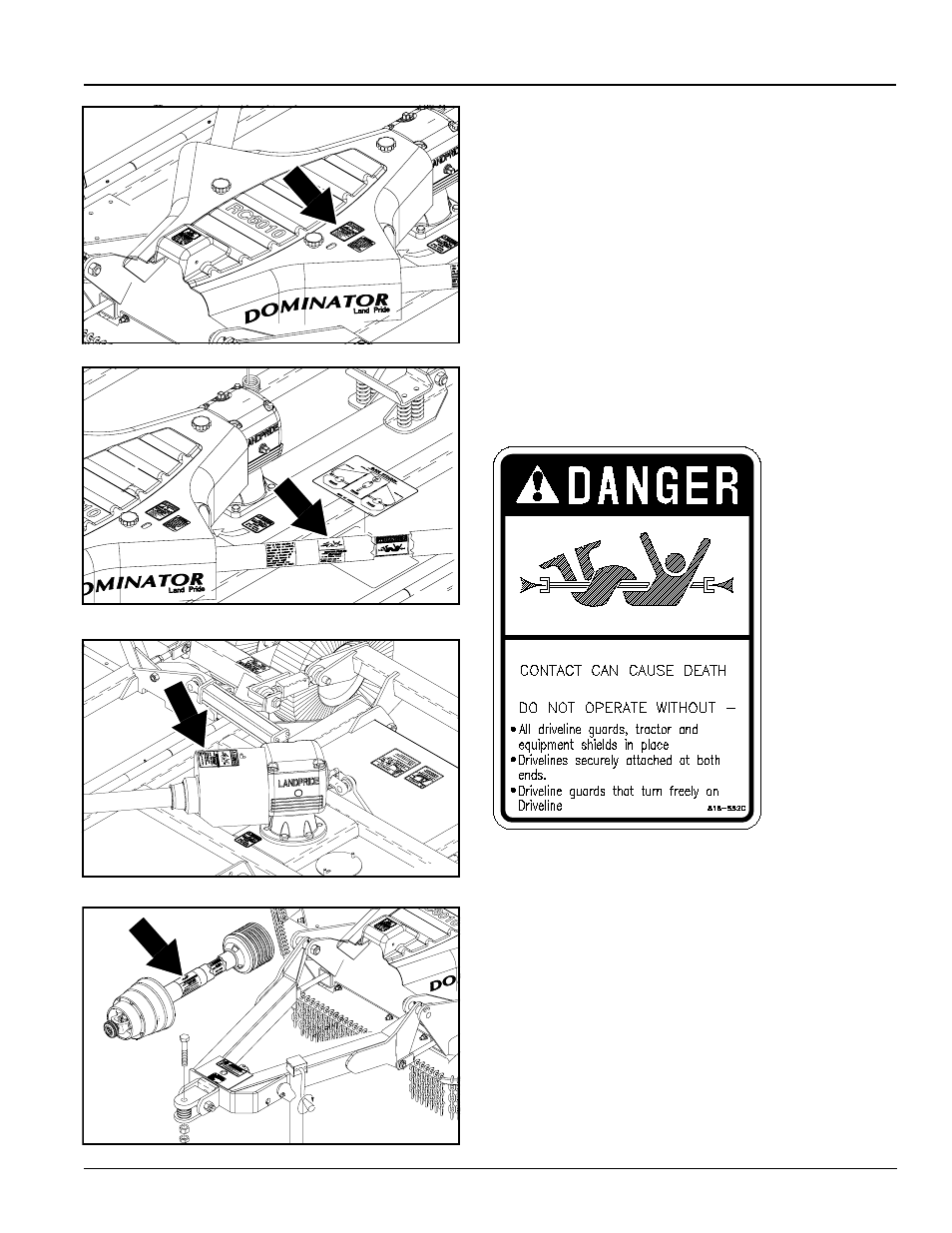 Land Pride RCMB6010 User Manual | Page 7 / 42