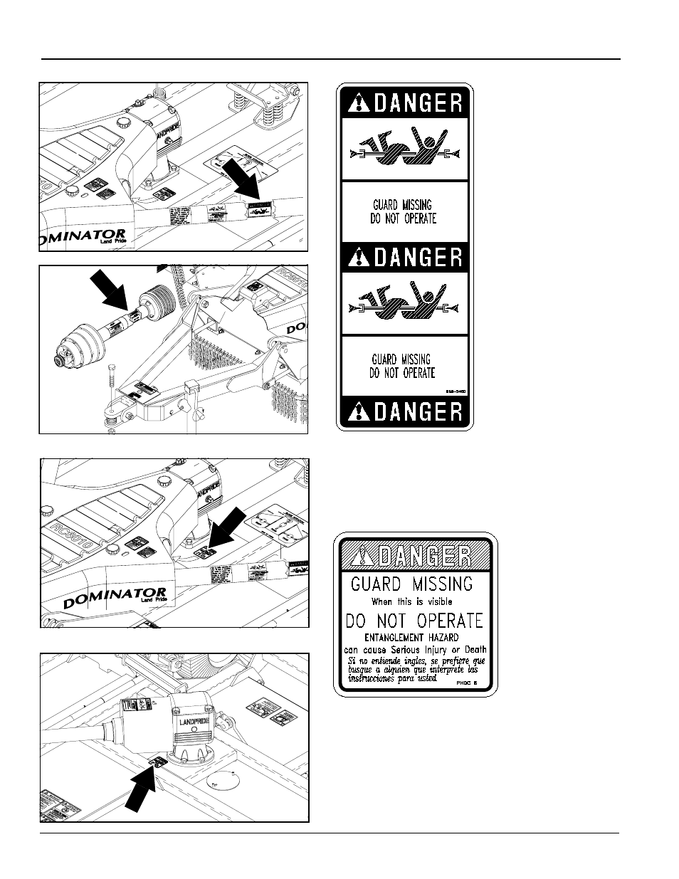 Land Pride RCMB6010 User Manual | Page 8 / 42