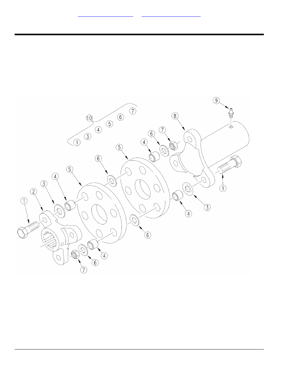 Section 4: drivelines, Driveline flex coupler (826-224c) eurocardan, Table of contents part number index | Land Pride RCS3596 User Manual | Page 22 / 58
