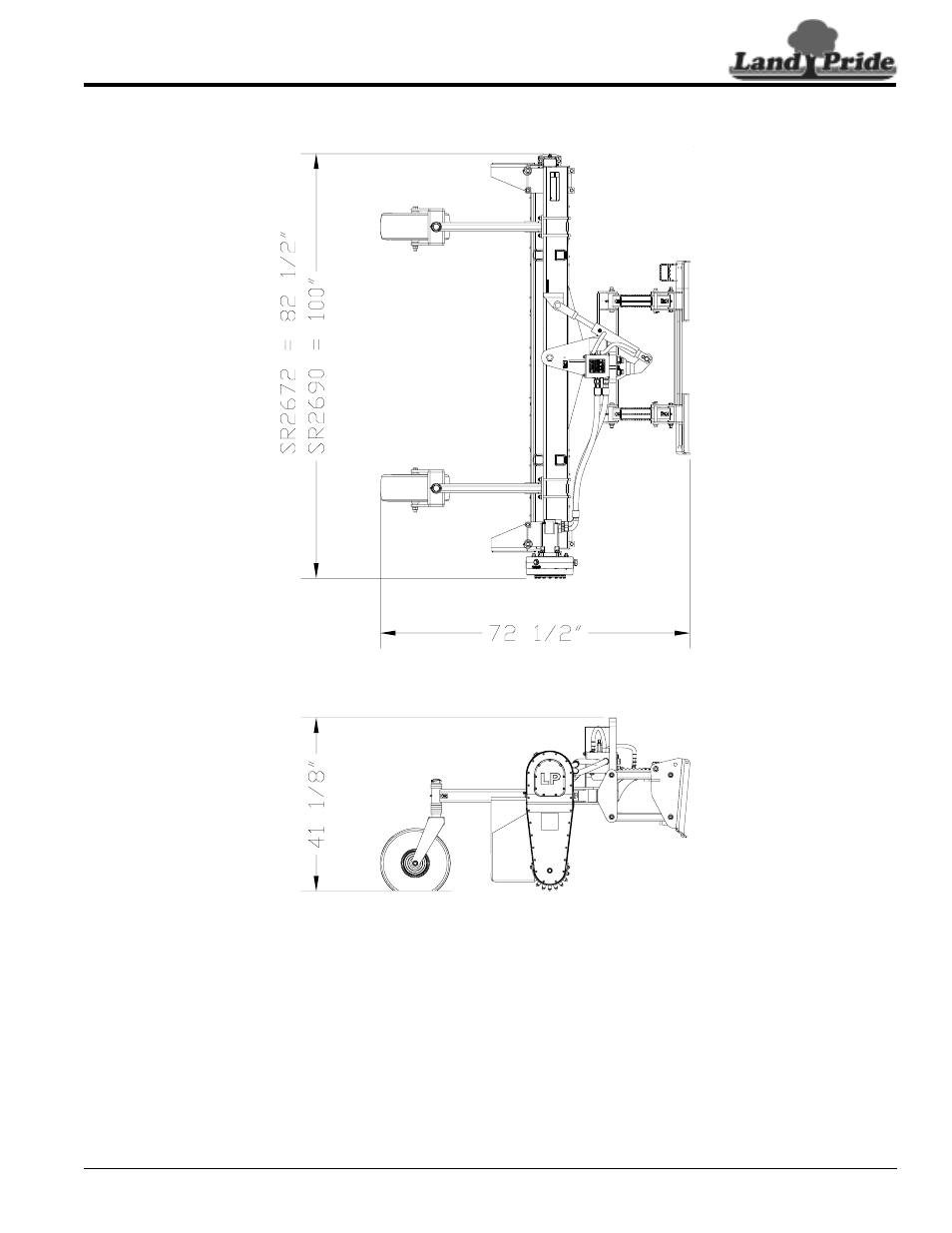 Land Pride Skid Steer Rakes SR2690 User Manual | Page 25 / 30