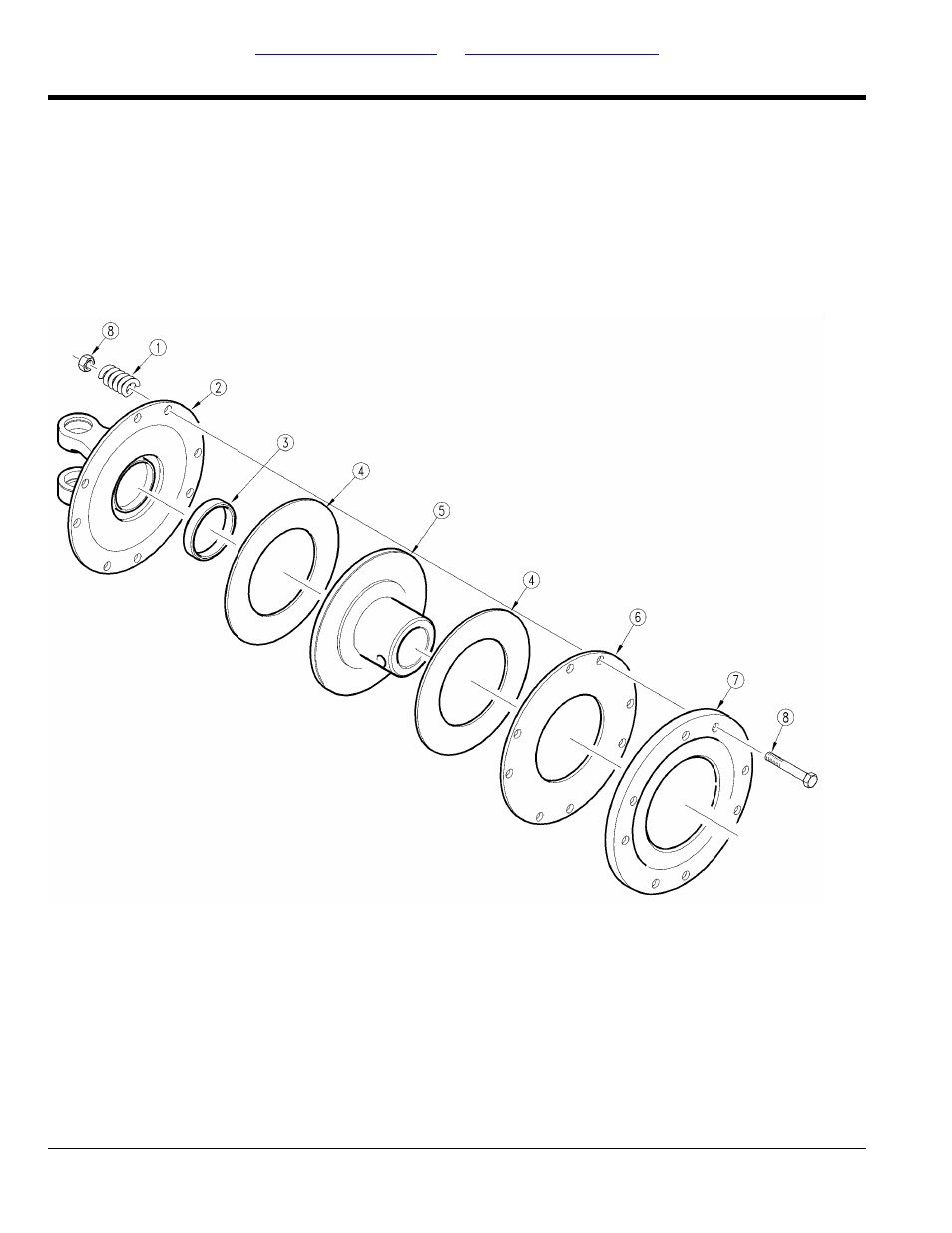 Driveline slip clutch (1344014) eurocardan, Table of contents part number index | Land Pride RCR1560 User Manual | Page 42 / 58