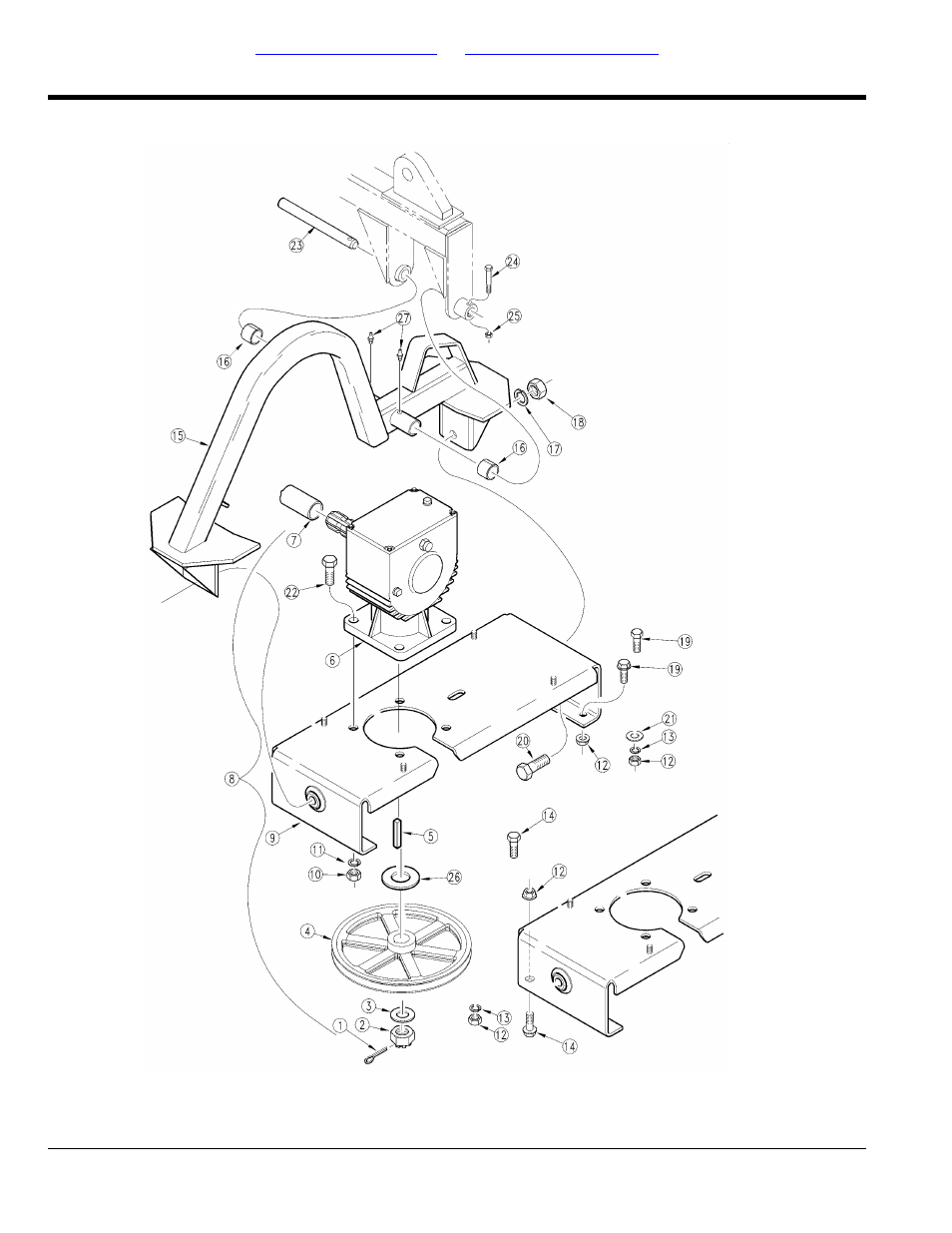 Channel left hand deck, Table of contents part number index | Land Pride AFM40133 User Manual | Page 42 / 104