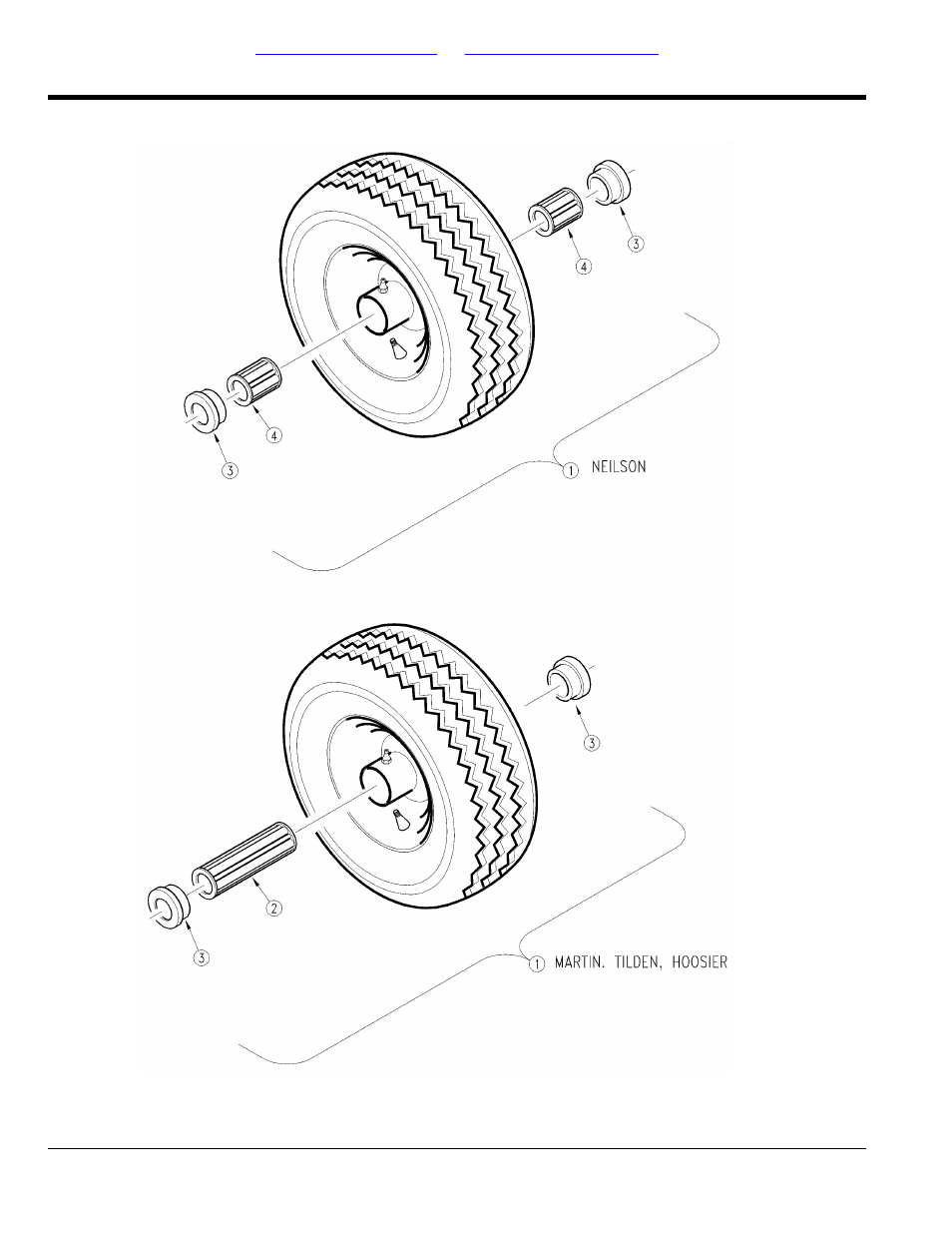 Gauge wheel tire (814-071c) (814-117c), Table of contents part number index | Land Pride AFM40133 User Manual | Page 64 / 104