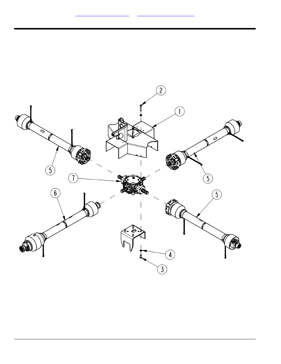 Driveline arrangement, Table of contents part number index | Land Pride AFM4216 User Manual | Page 18 / 88