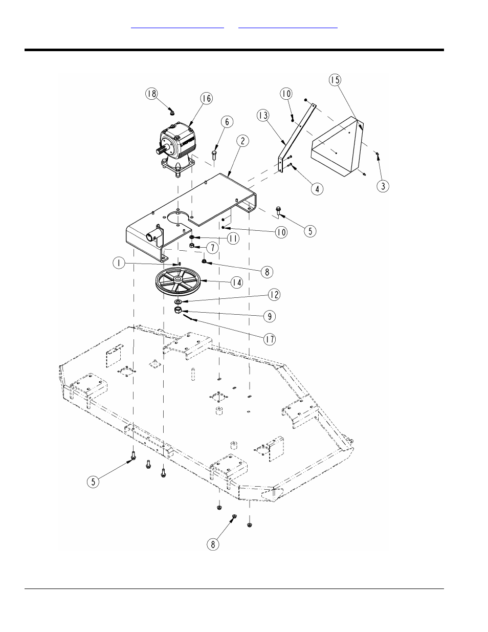 Channel center deck, Table of contents part number index | Land Pride AFM4216 User Manual | Page 36 / 88