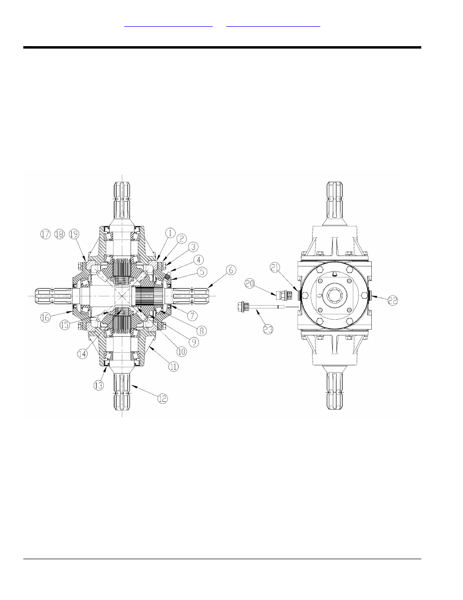 Gearbox 4-way splitter (826-274c) sd llc, Table of contents part number index | Land Pride AFM4216 User Manual | Page 58 / 88