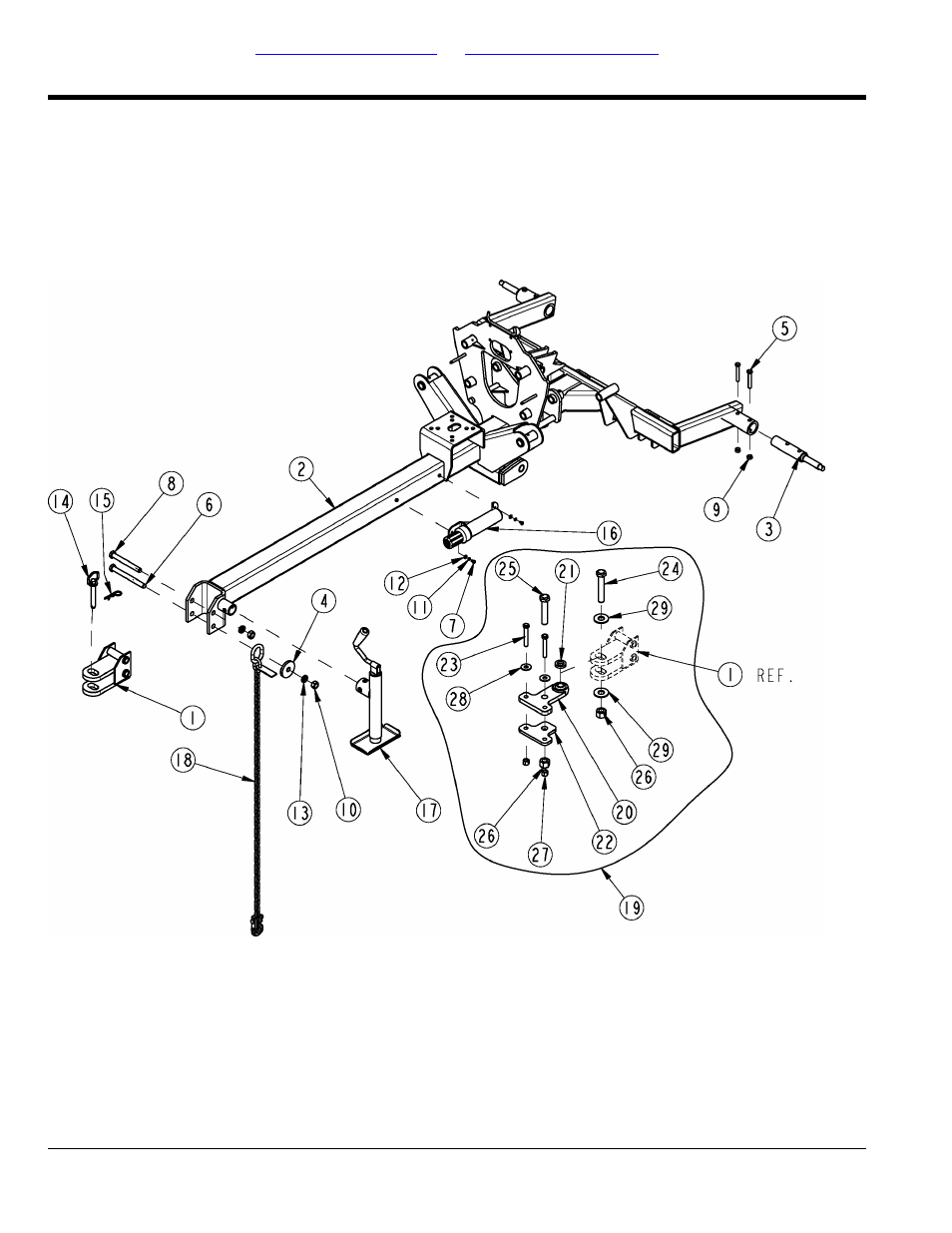 Frame, Table of contents part number index | Land Pride AFM4216 User Manual | Page 8 / 88