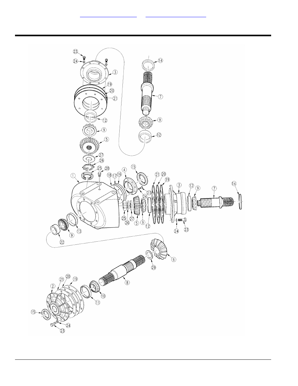 Gearbox divider (826-179c) omni, Table of contents part number index | Land Pride Rotary Cutters RCBM6010 User Manual | Page 78 / 198