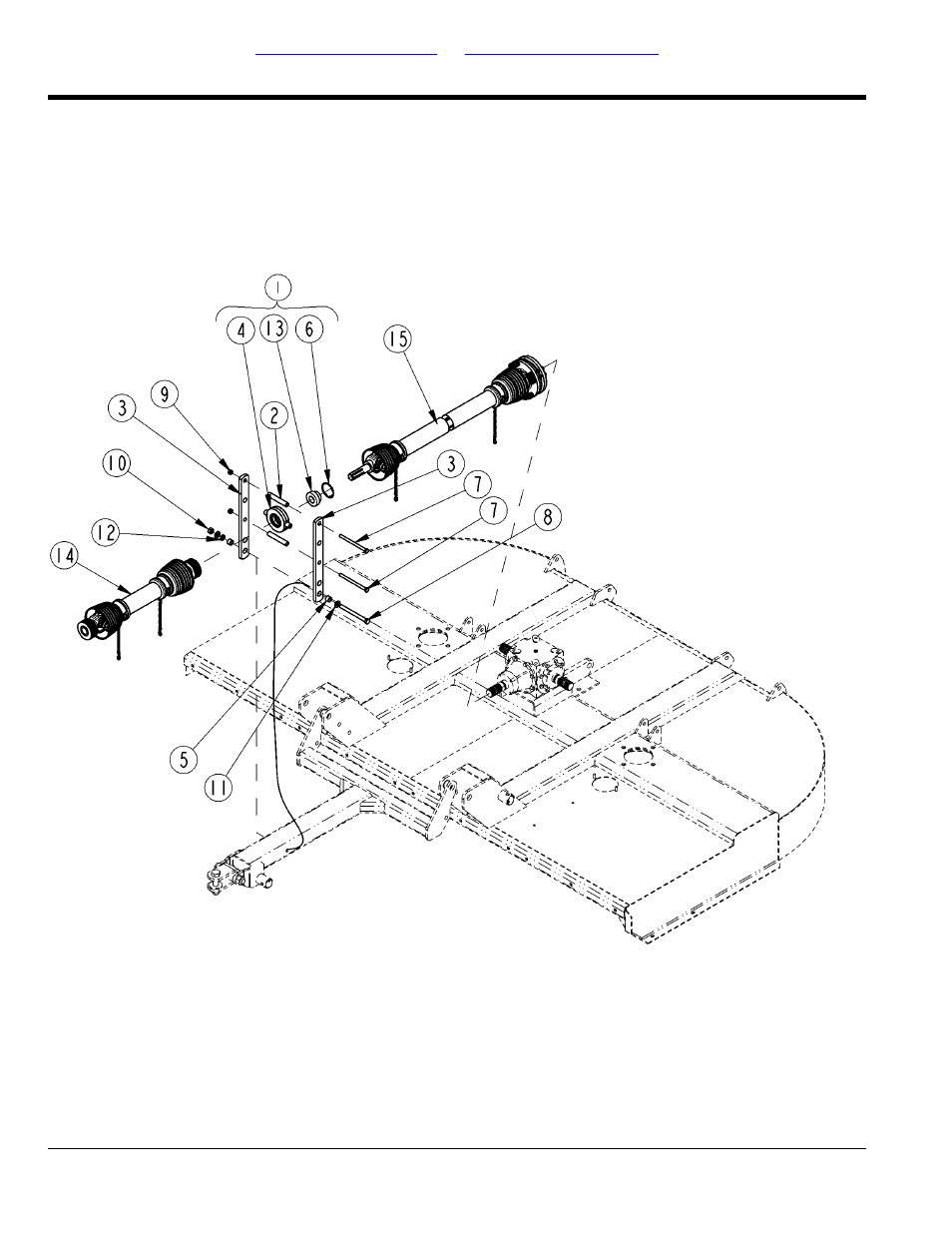 Equal angle pull type driveline, Table of contents part number index | Land Pride RCR2510 User Manual | Page 18 / 92