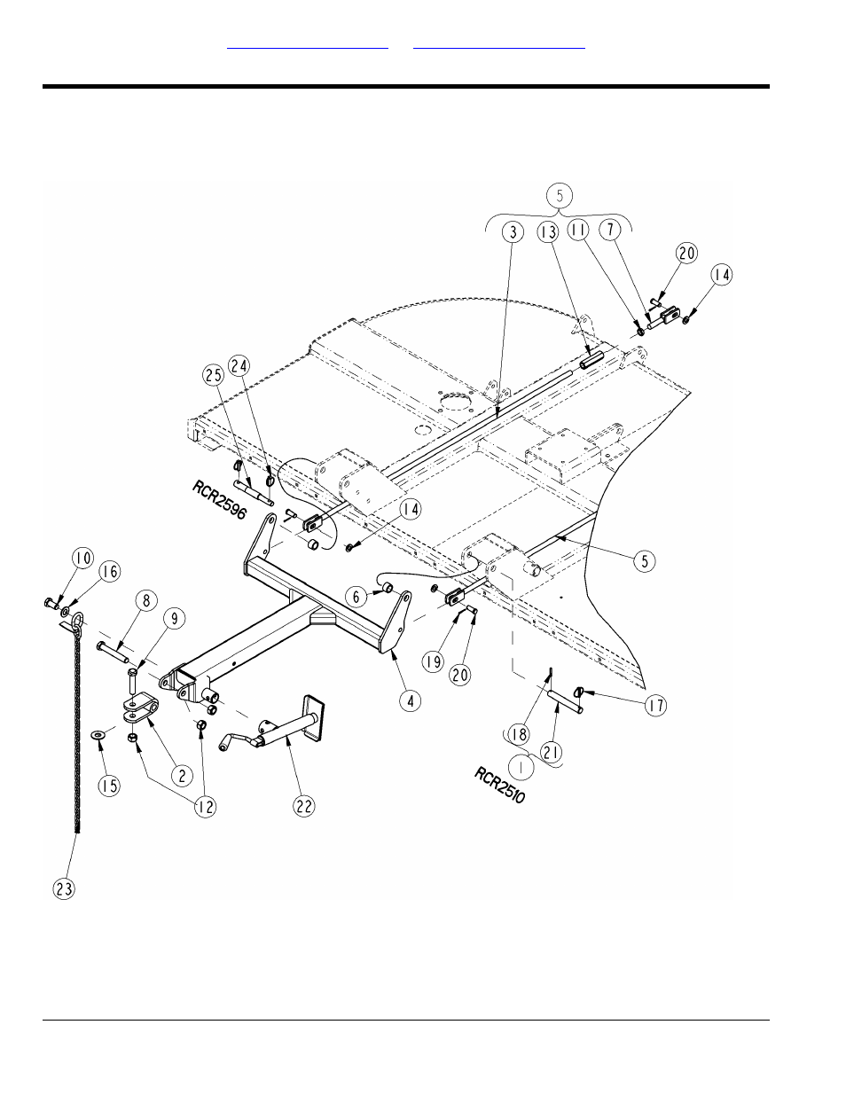 Pull type, Table of contents part number index | Land Pride RCR2510 User Manual | Page 22 / 92