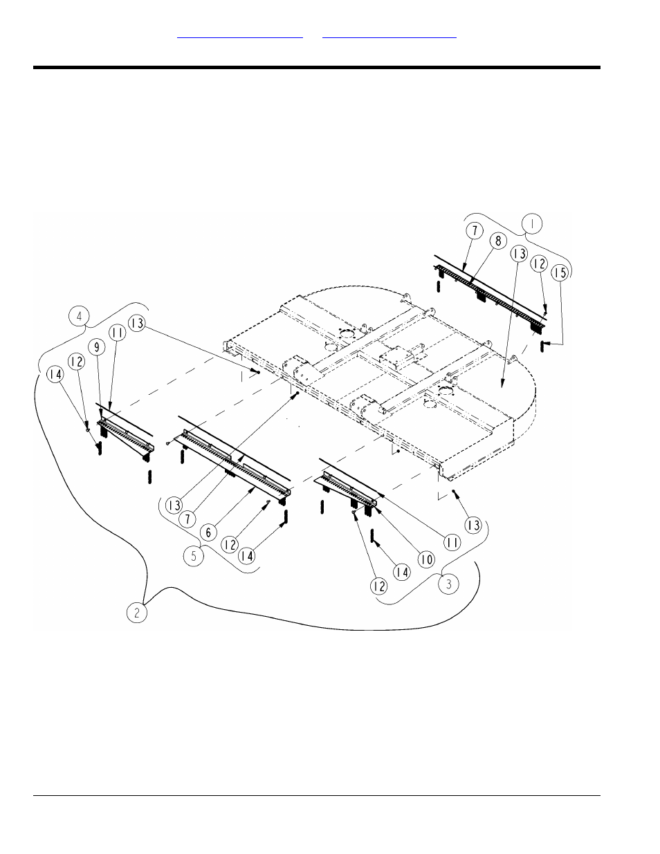 Guarding chain, Table of contents part number index | Land Pride RCR2510 User Manual | Page 28 / 92
