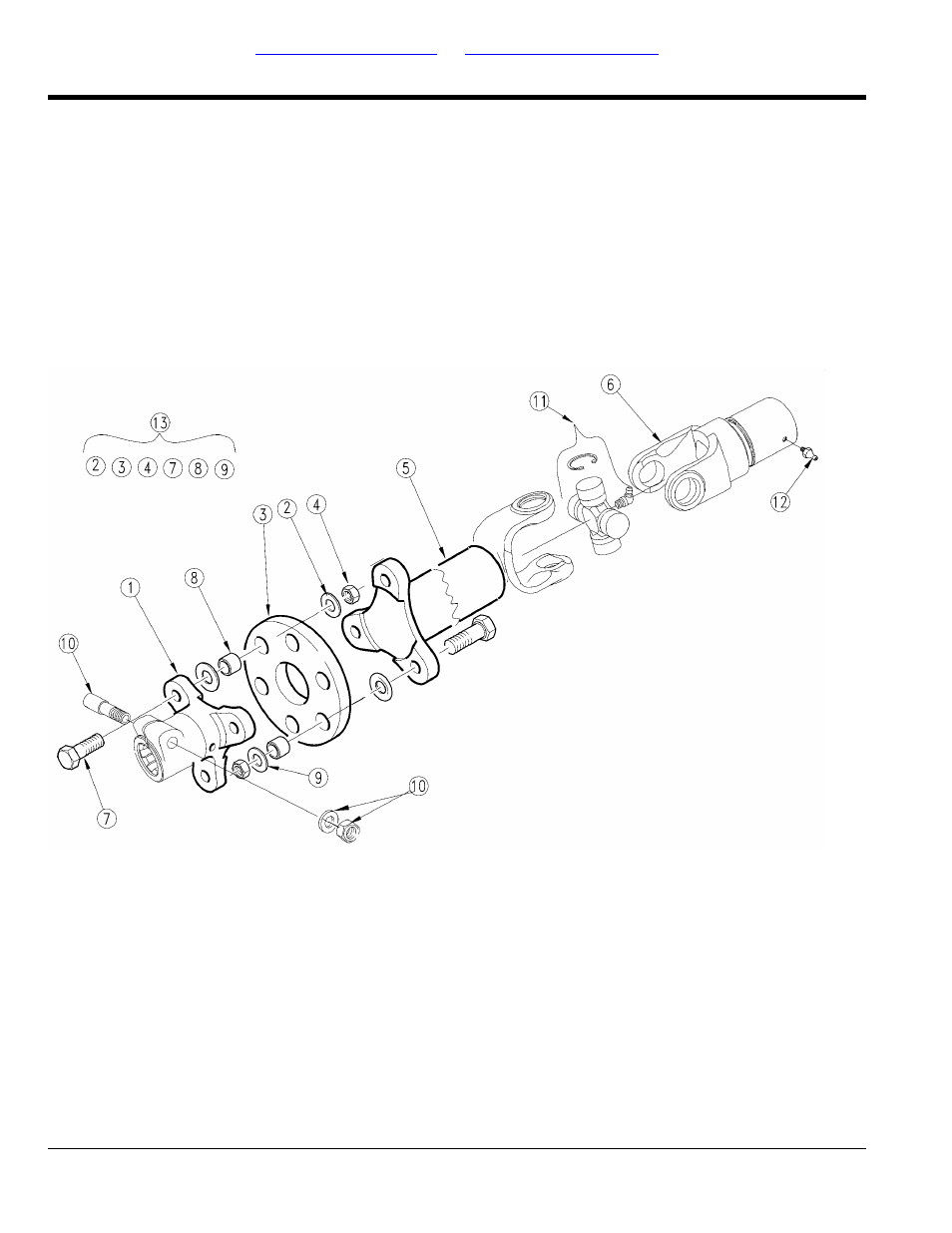 Driveline flex coupler (826-359c) eurocardan, Table of contents part number index | Land Pride RCR2510 User Manual | Page 58 / 92